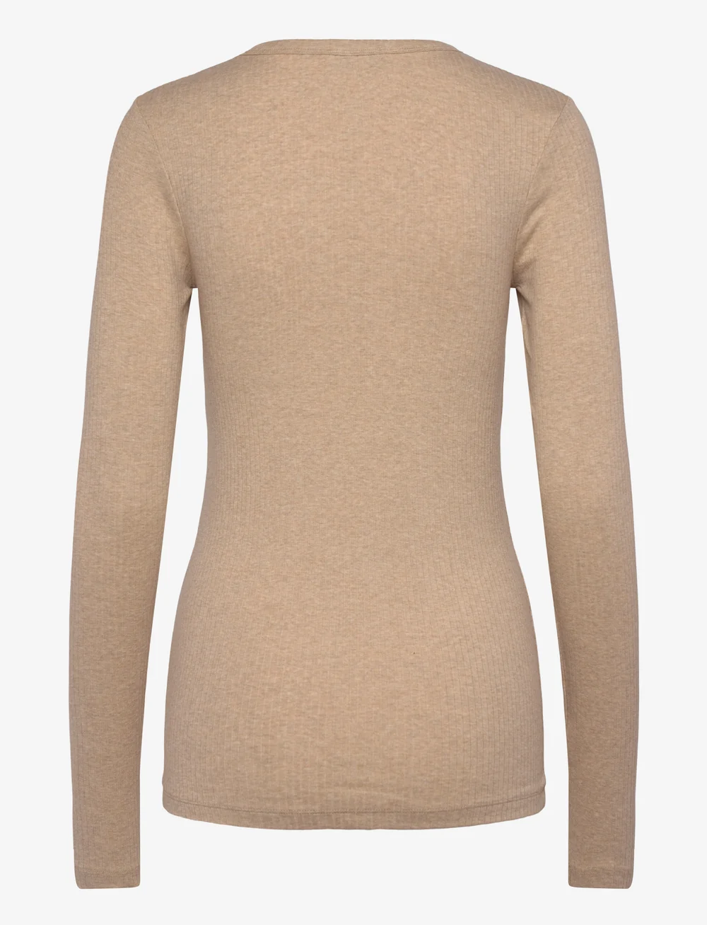 Bruun & Stengade - BS Margrethe Regular Fit Top - långärmade toppar - sand - 2