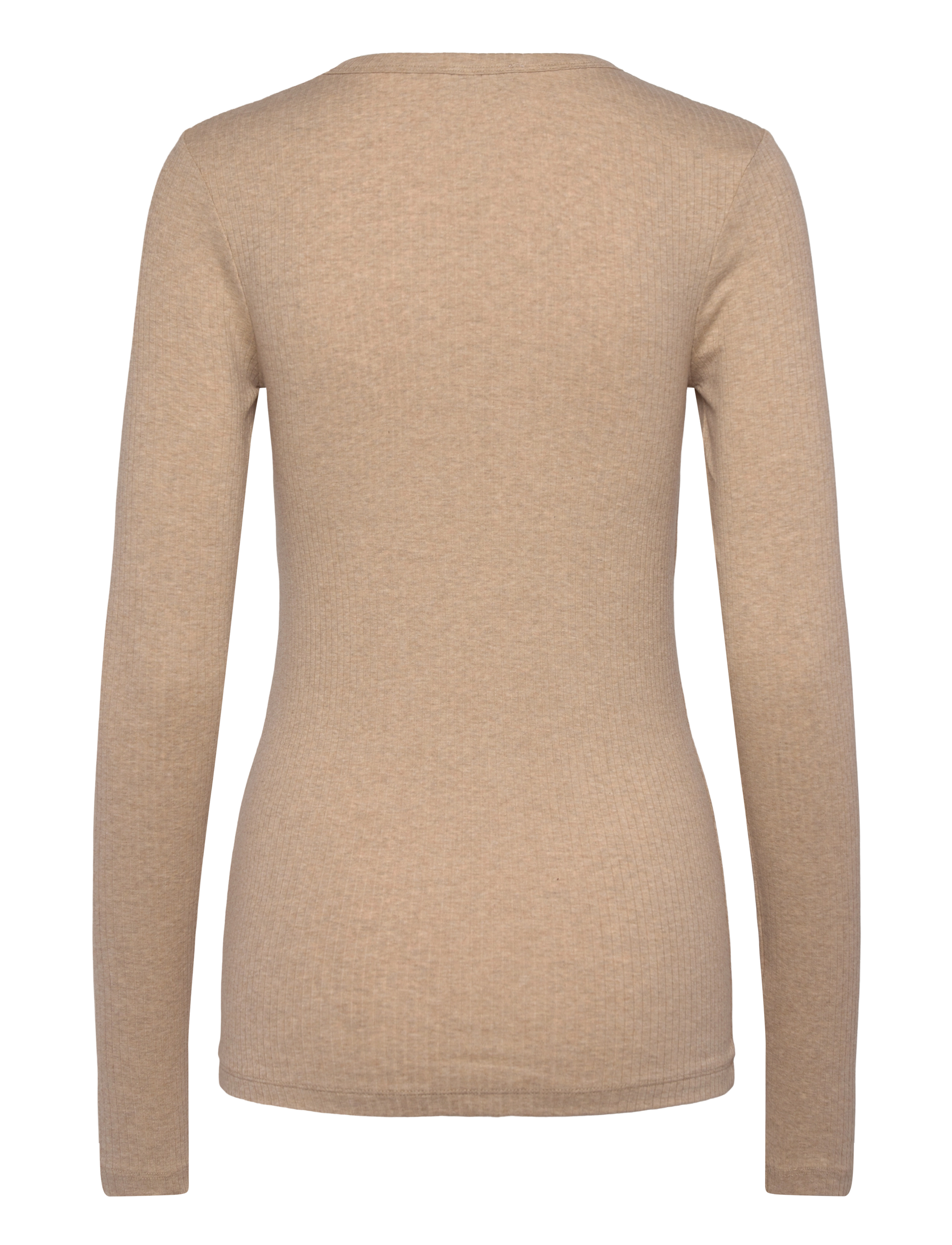 Bruun & Stengade - BS Margrethe Regular Fit Top - langærmede toppe - sand - 2