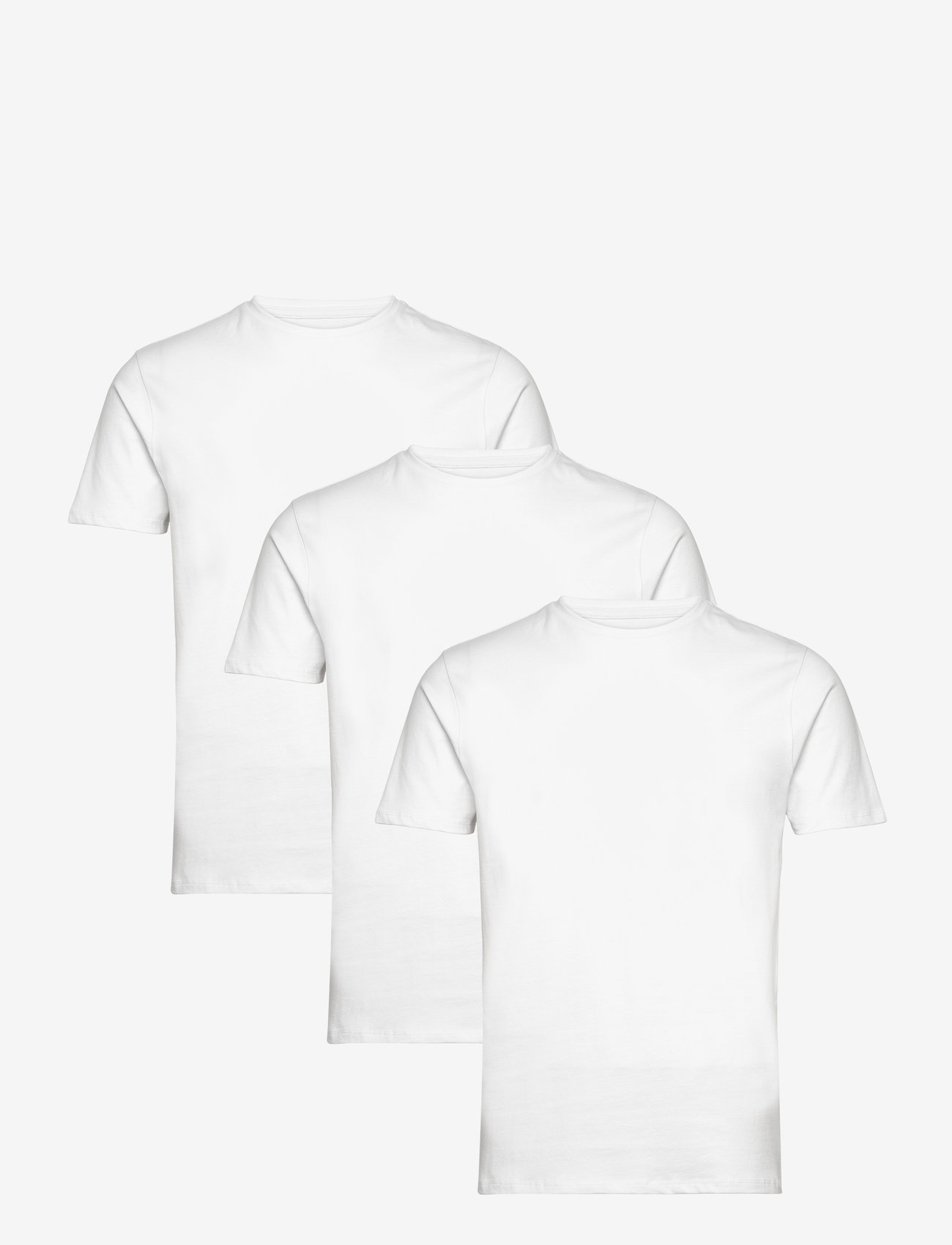 Bruun & Stengade - BS Antiqua Regular Fit T-Shirt - kortærmede t-shirts - white - 0
