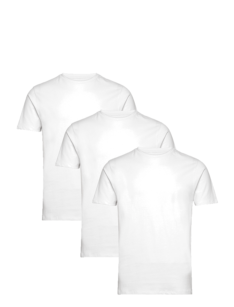 Bruun & Stengade - BS Antiqua Regular Fit T-Shirt - t-shirts à manches courtes - white - 0