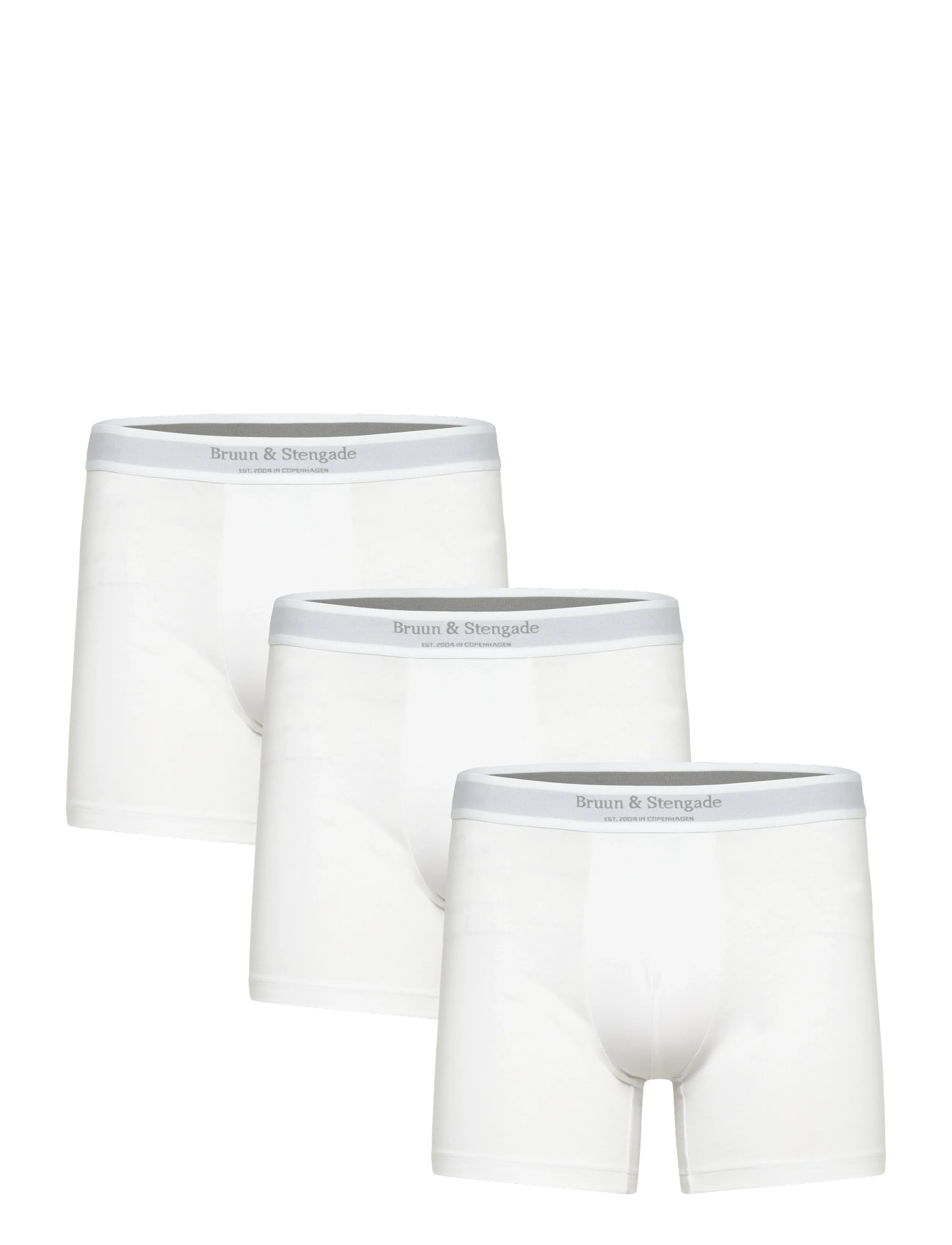 Bruun & Stengade Bs Boxer Trunks, S, Underwear, Weiß - Boxers, Männerswear
