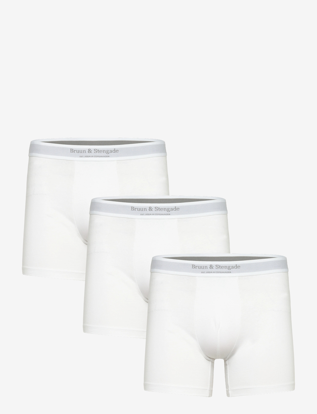 Bruun & Stengade - BS Boxer Trunks - unterhosen im multipack - white - 0