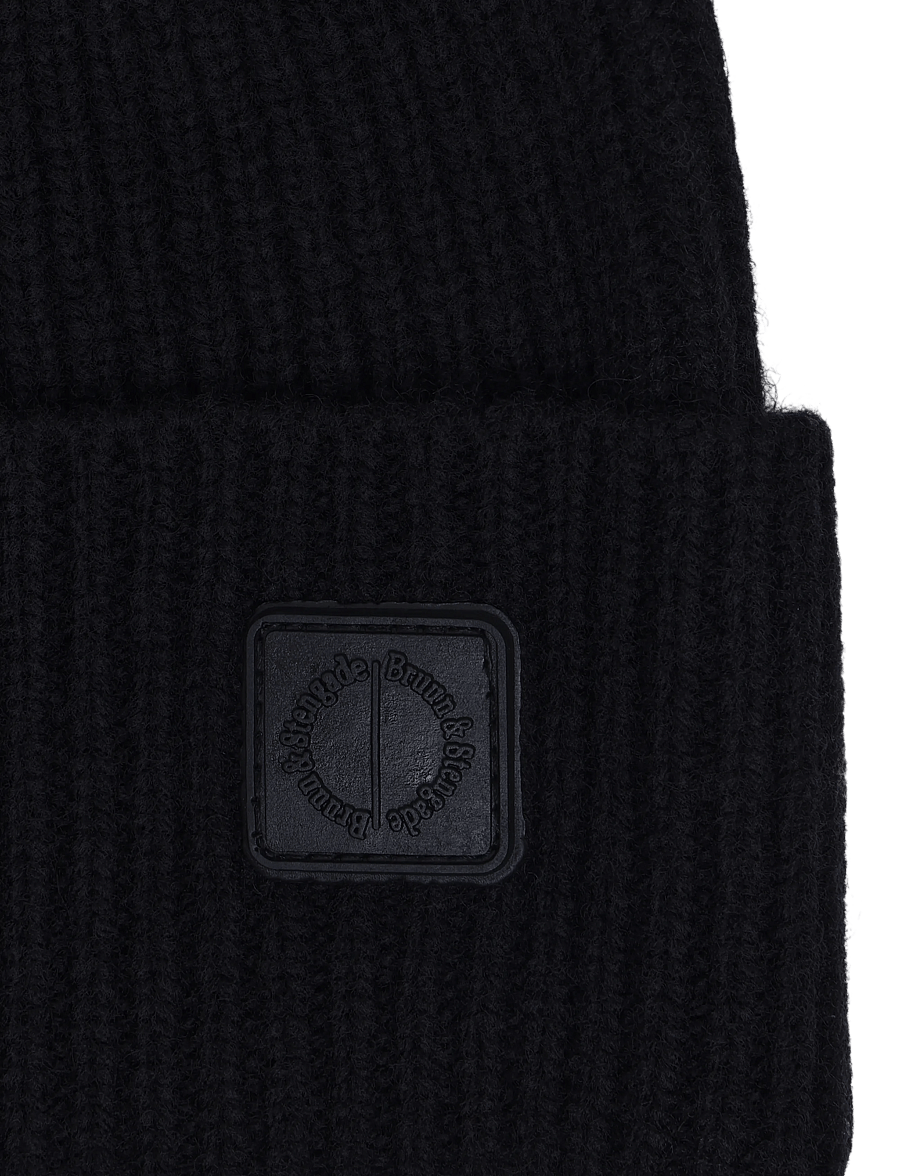 Bruun & Stengade - BS Moses Beanie - collections - black - 2