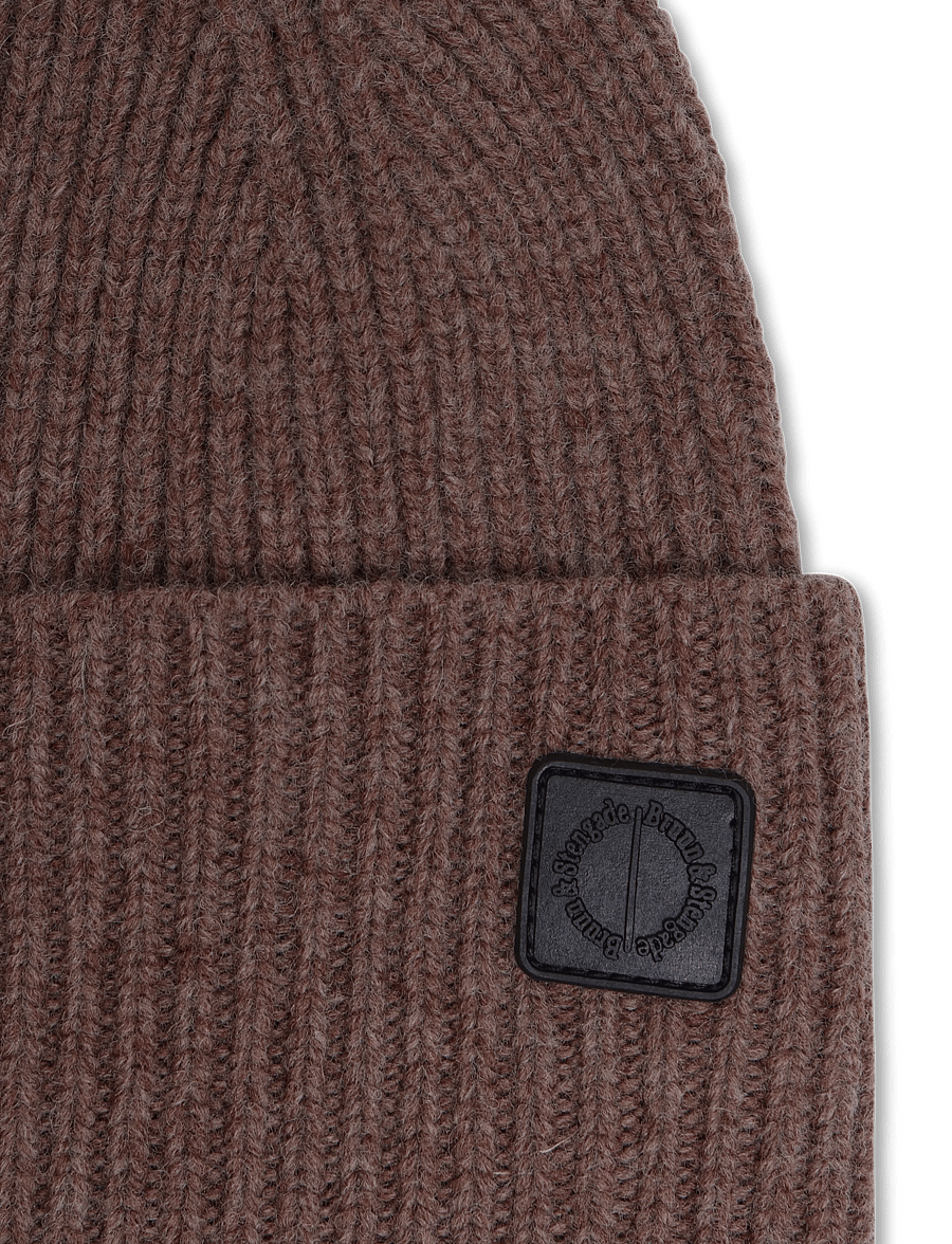Bruun & Stengade - BS Moses Beanie - kollektioner - mink - 2