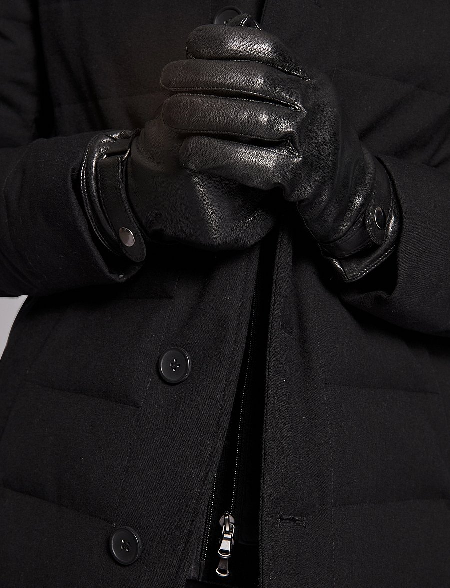 Bruun & Stengade - BS Grover Gloves - kollektioner - black - 0