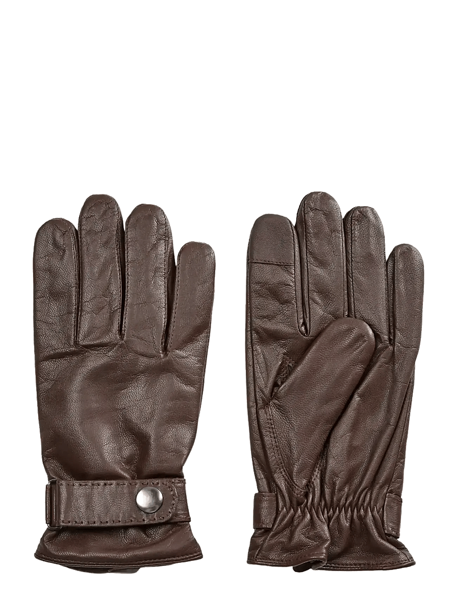 Bruun & Stengade - BS Grover Gloves - kollektioner - brown - 1