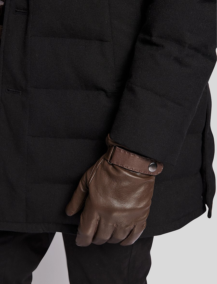 Bruun & Stengade - BS Grover Gloves - kollektioner - brown - 5