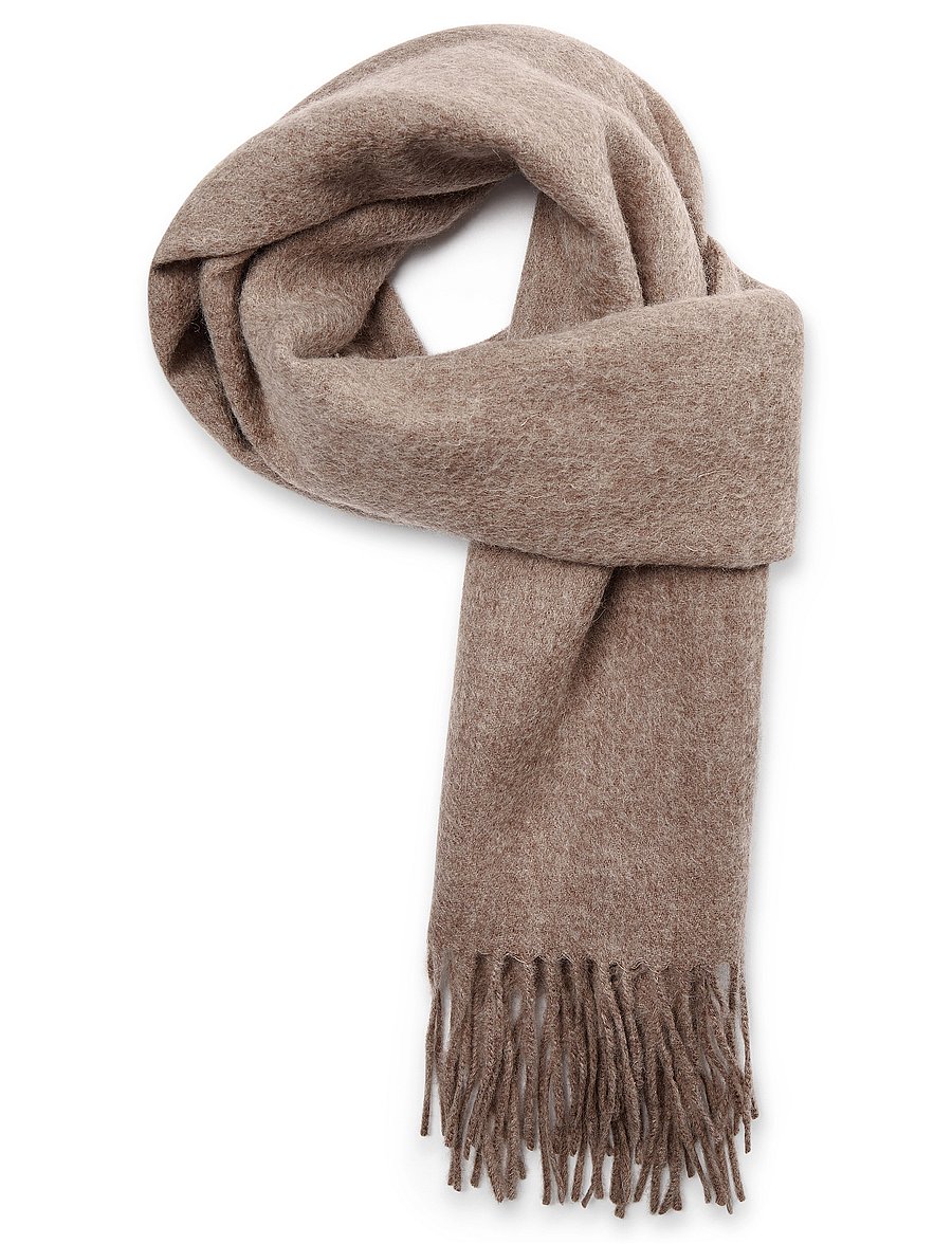 Bruun & Stengade - BS Kemsley Scarf - halstørklæder - camel - 0