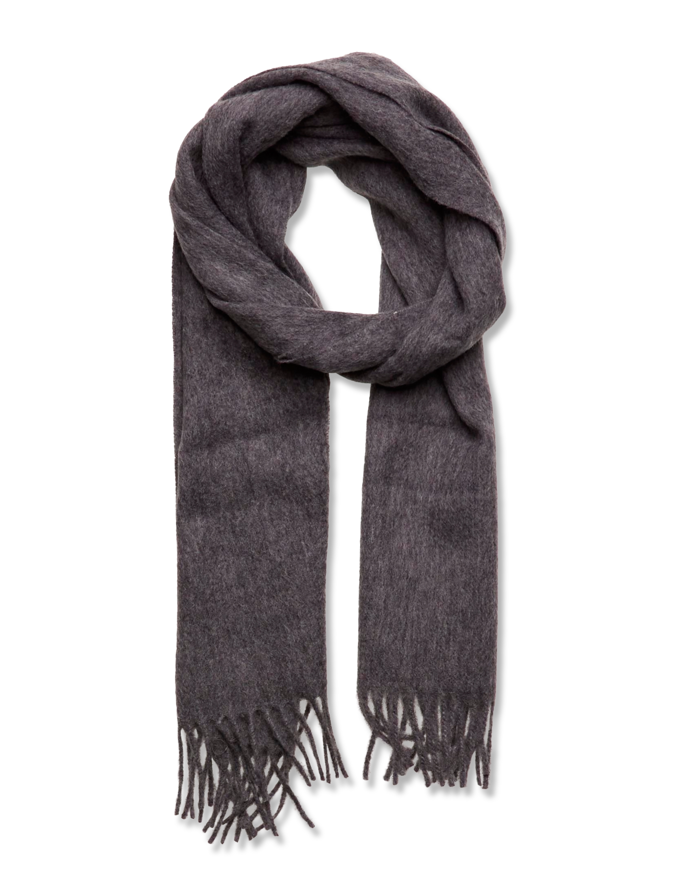 Bruun & Stengade BS Kemsley Scarf - Šalikai - GREY / grey
