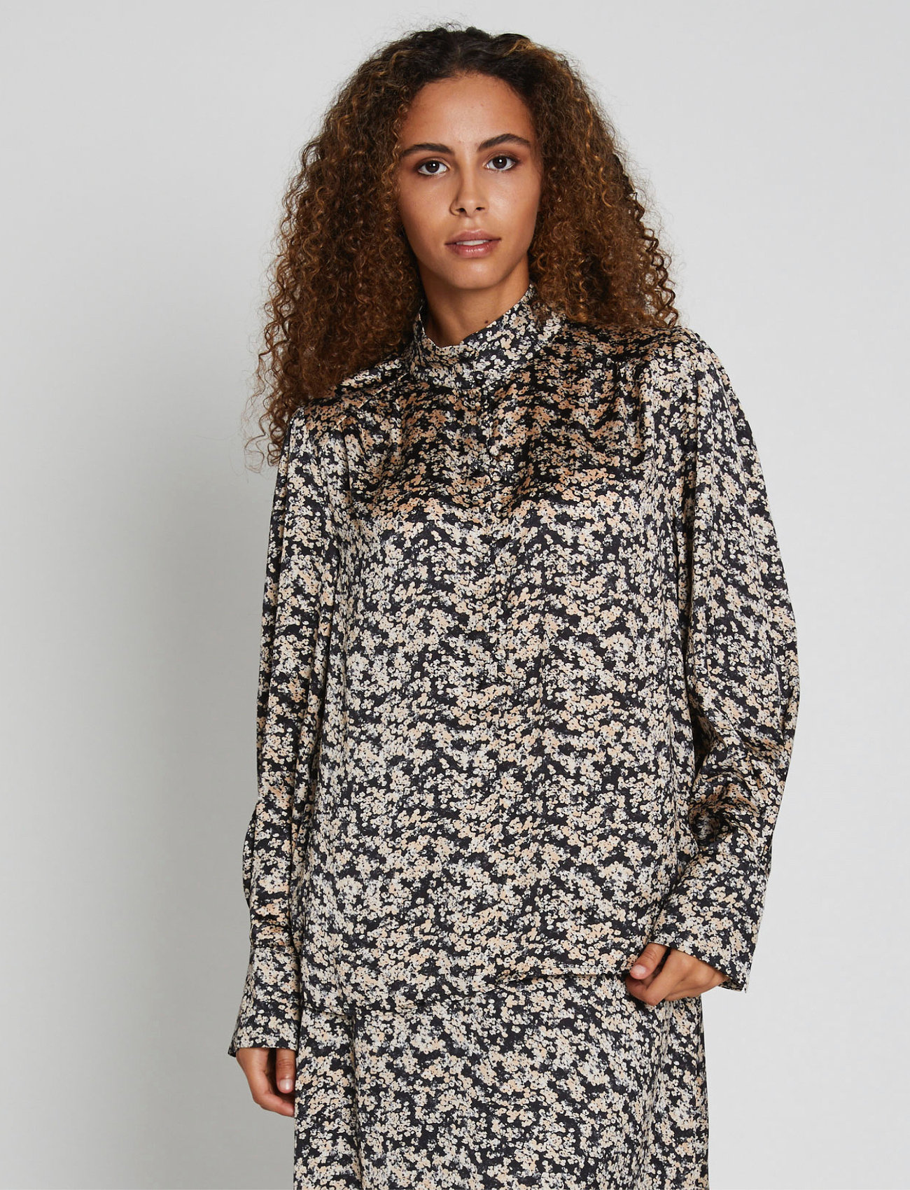 Bruuns Bazaar Floretbbchatrine Blouse - Black - 34