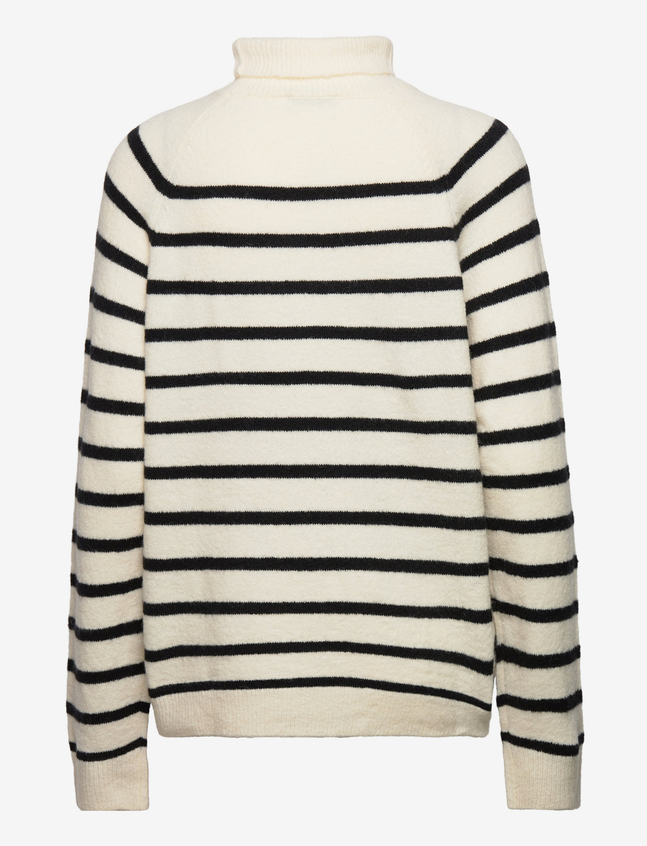 Bruuns Bazaar - Dallas Gilbert knit - snow white with black stripe - 3