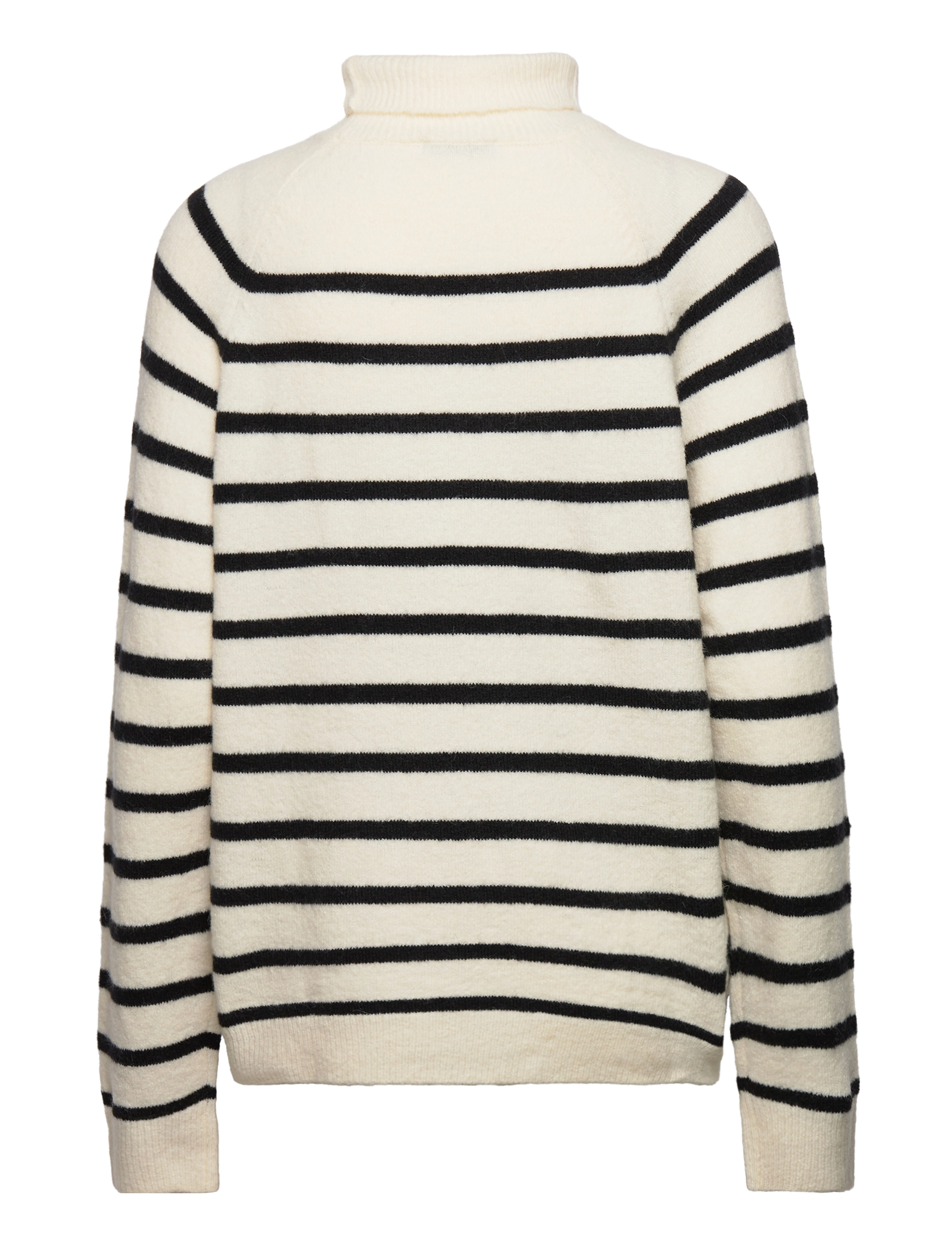 Bruuns Bazaar - Dallas Gilbert knit - snow white with black stripe - 2