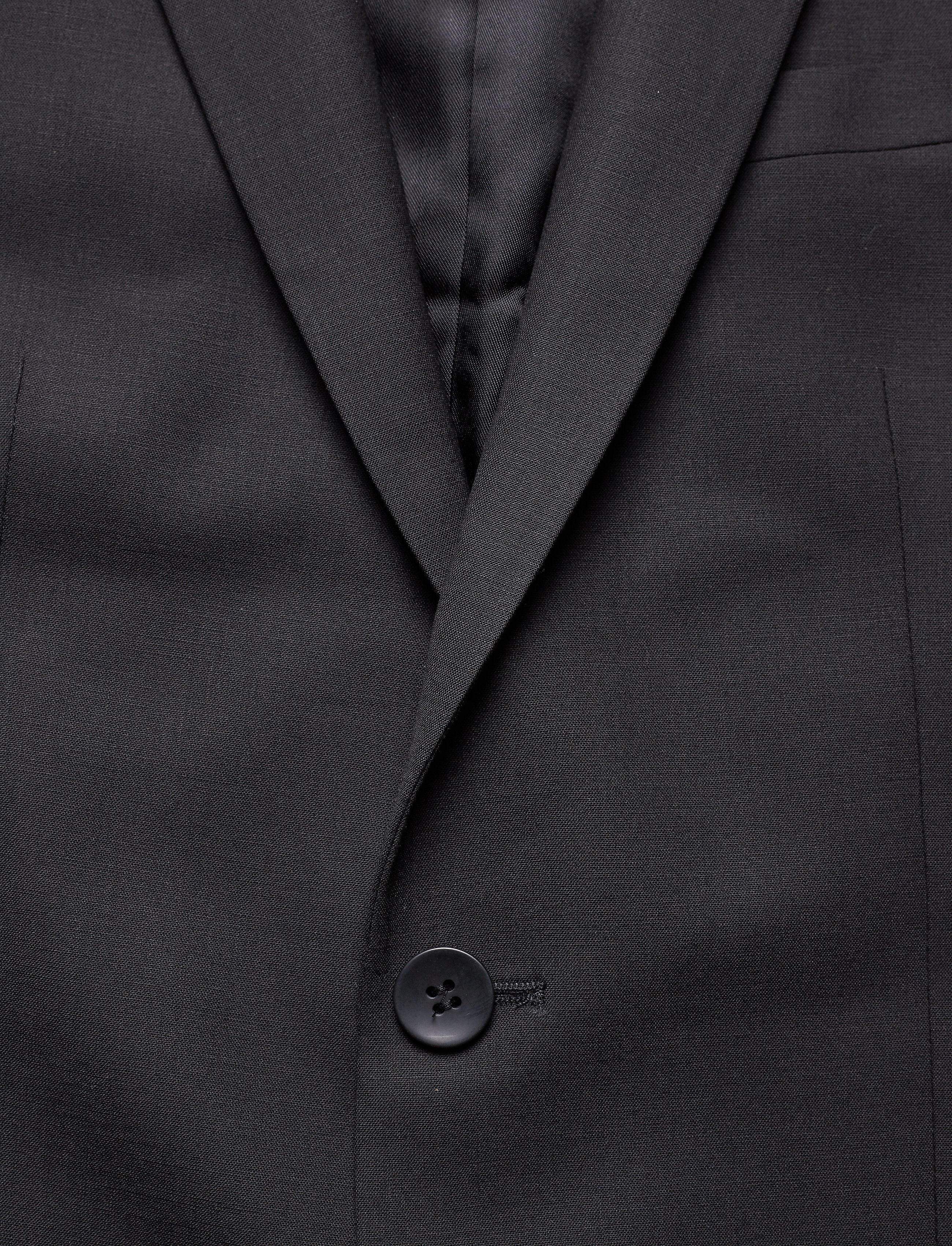 Bruuns Bazaar - Karl Blazer - blazers met enkele rij knopen - black - 2
