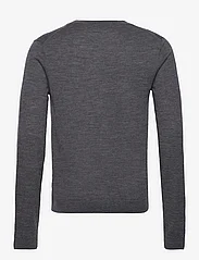 Bruuns Bazaar - CharlesBBCardigan - basic knitwear - mid grey mel - 1