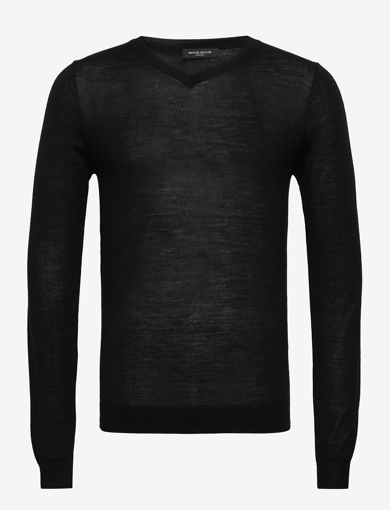 Bruuns Bazaar - Charles V-neck - black - 1