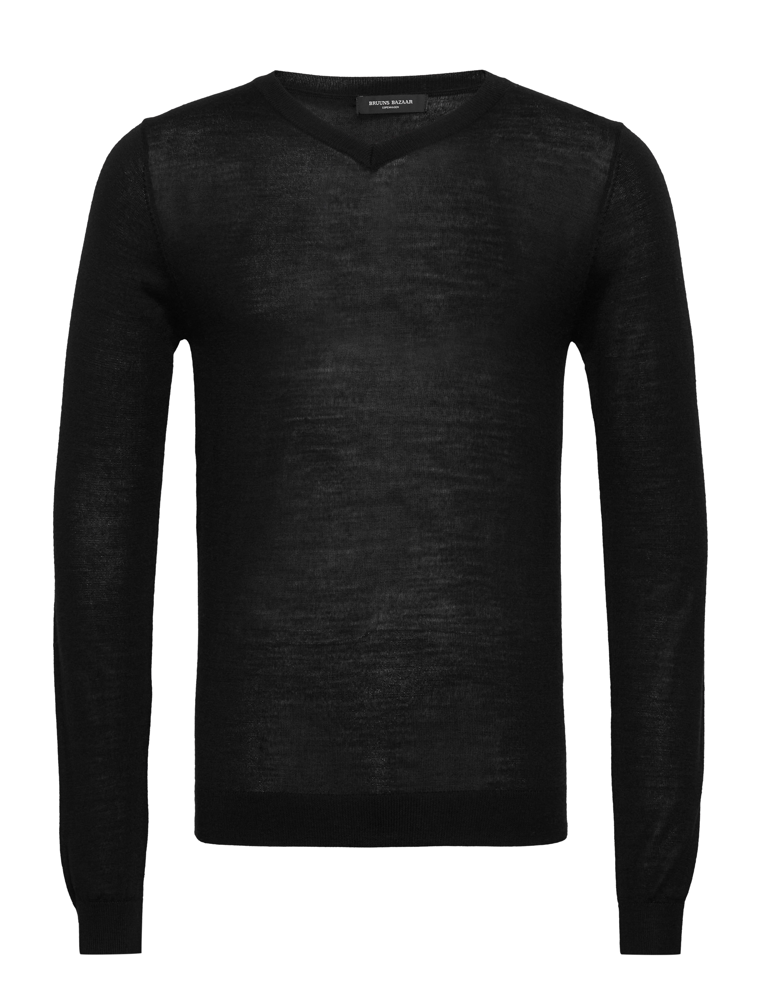 Charles V-neck - BLACK