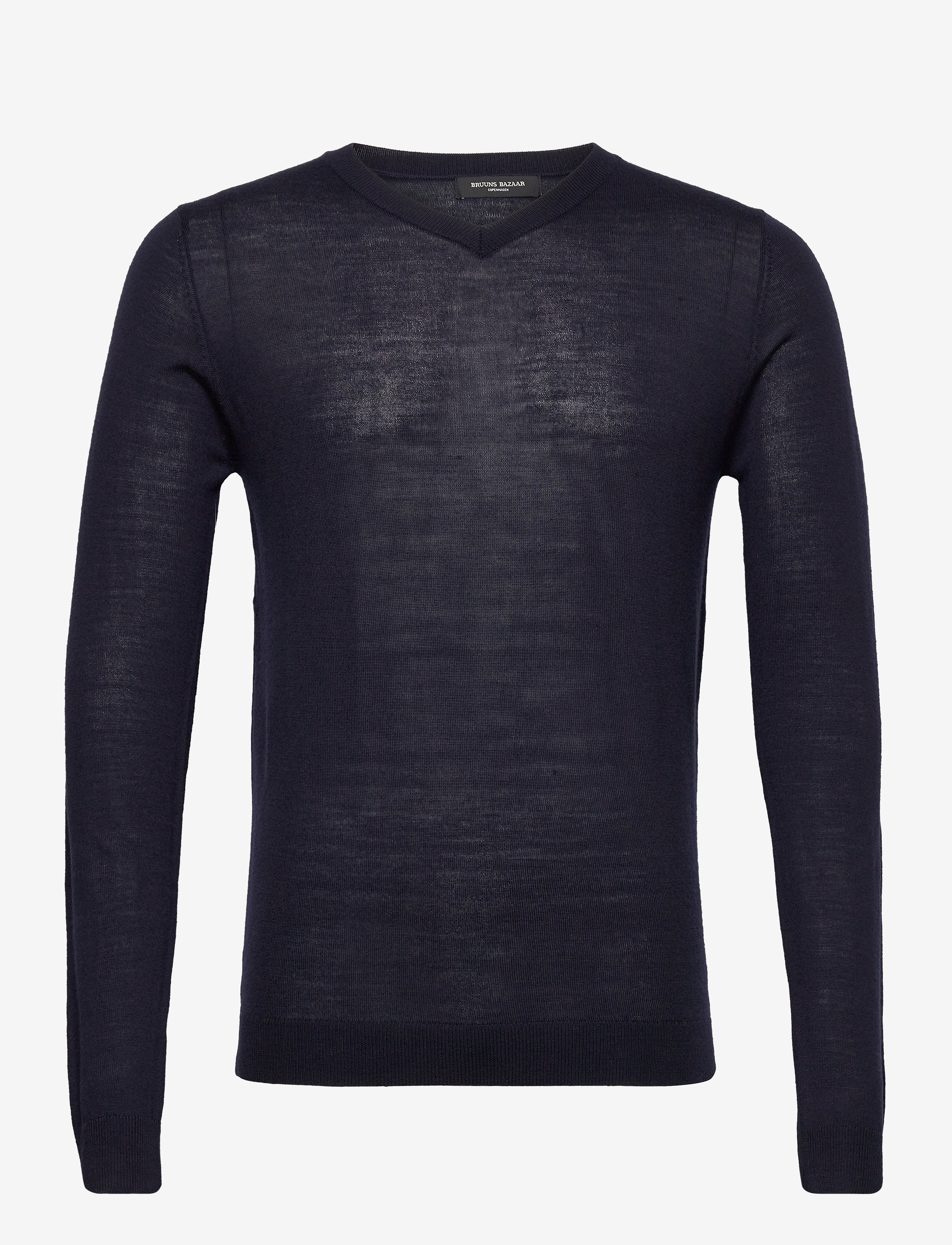 Bruuns Bazaar - Charles V-neck - navy - 1