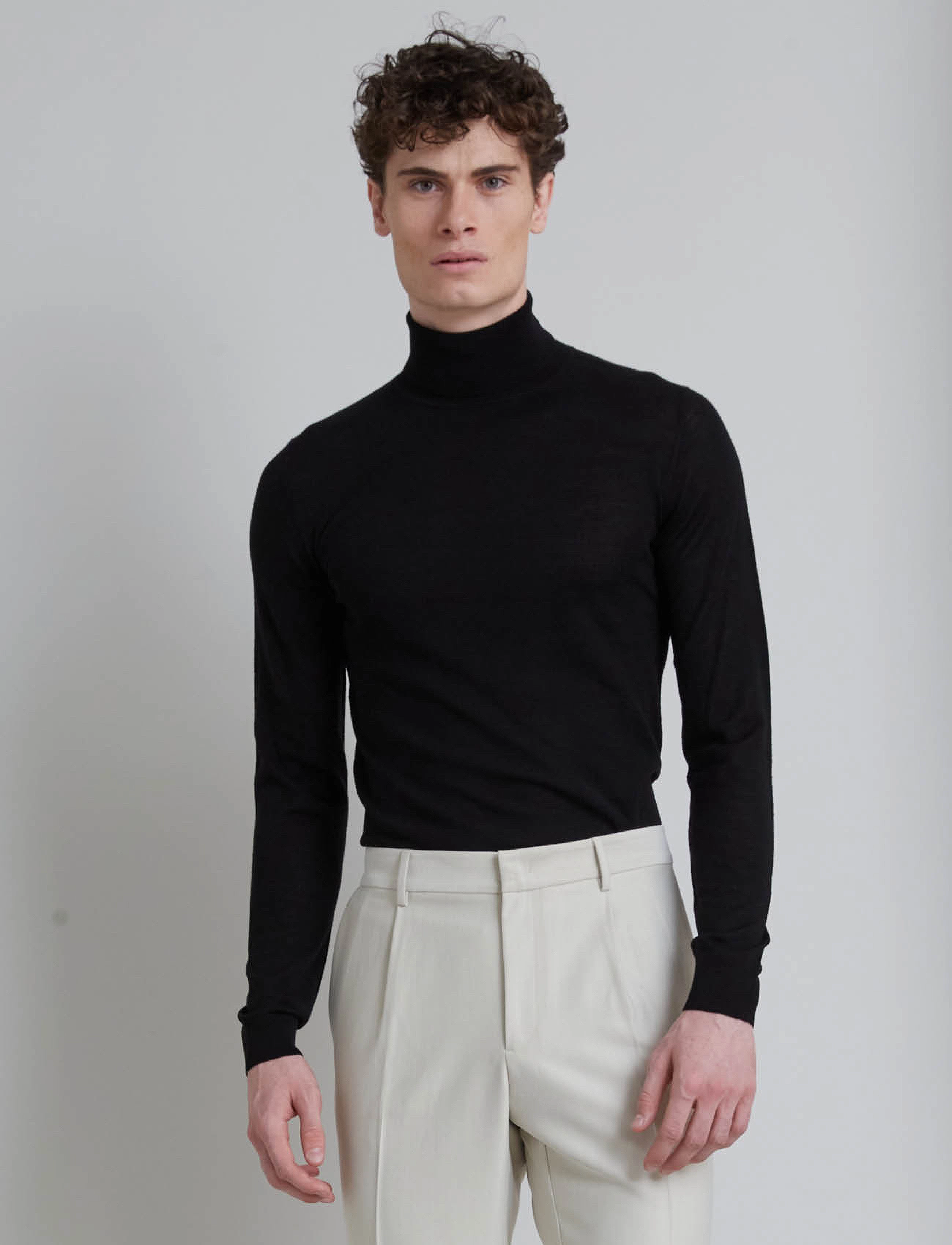 Bruuns Bazaar - CharlesBB roll neck - black - 2