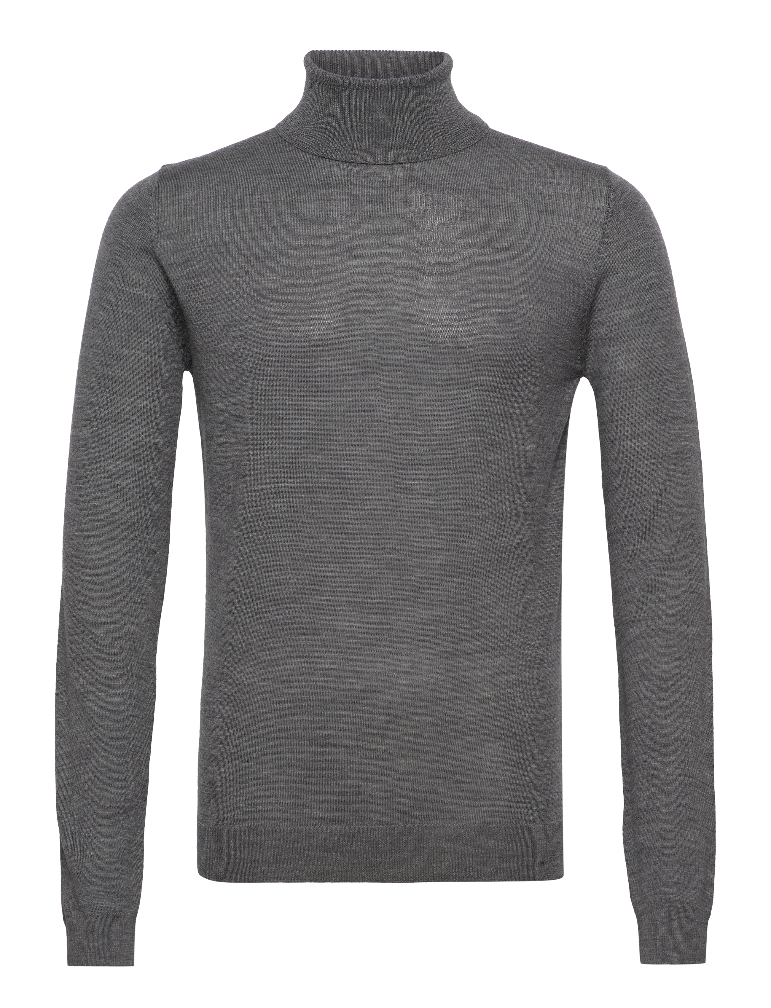 Bruuns Bazaar - CharlesBB roll neck - mid grey mel - 0