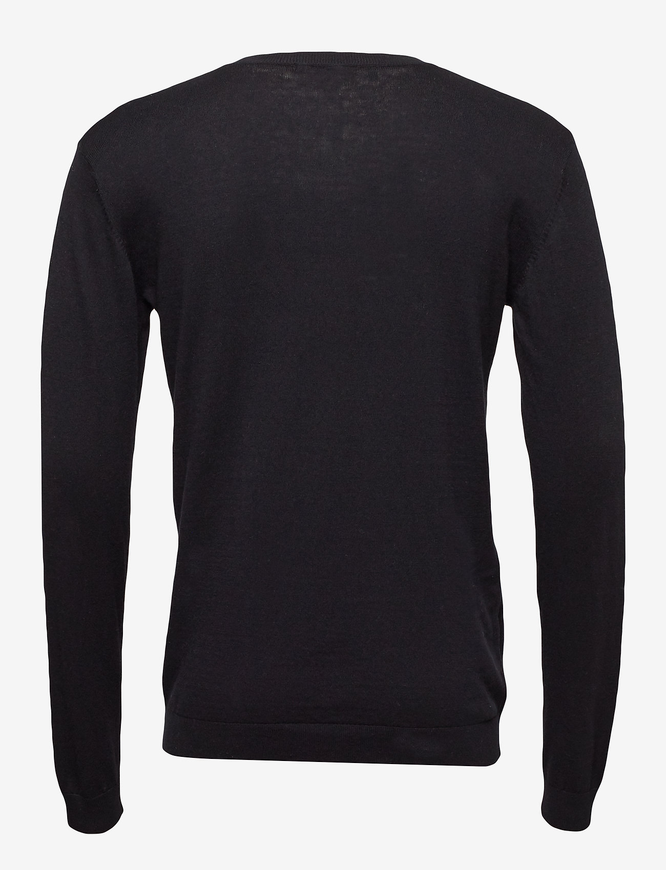 Bruuns Bazaar - Gerhard o-neck LS - black - 1