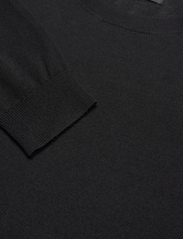 Bruuns Bazaar - CharlesBB Crew Neck - knitted round necks - black - 3