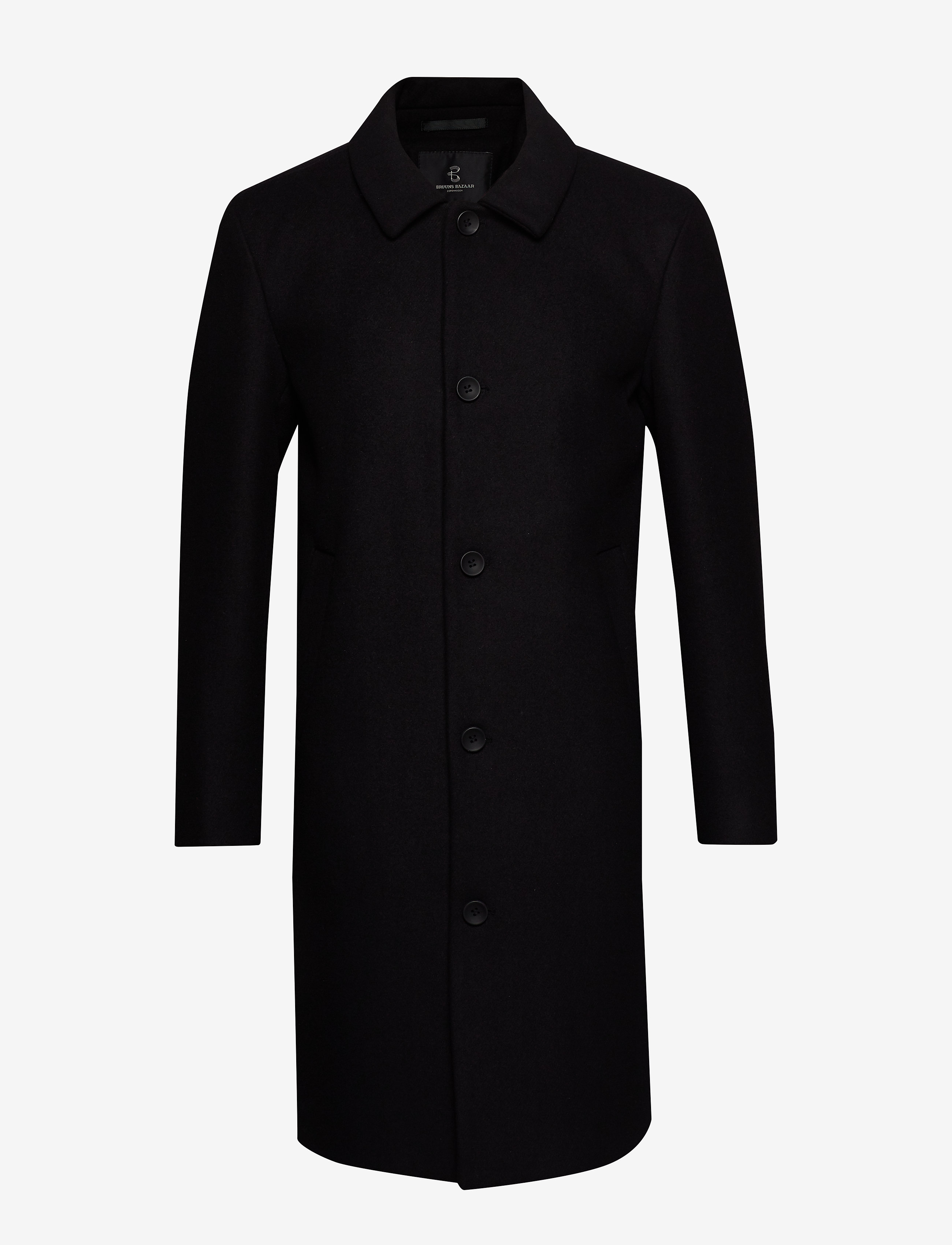 Bruuns Bazaar - Aslan Mac Coat - black - 0