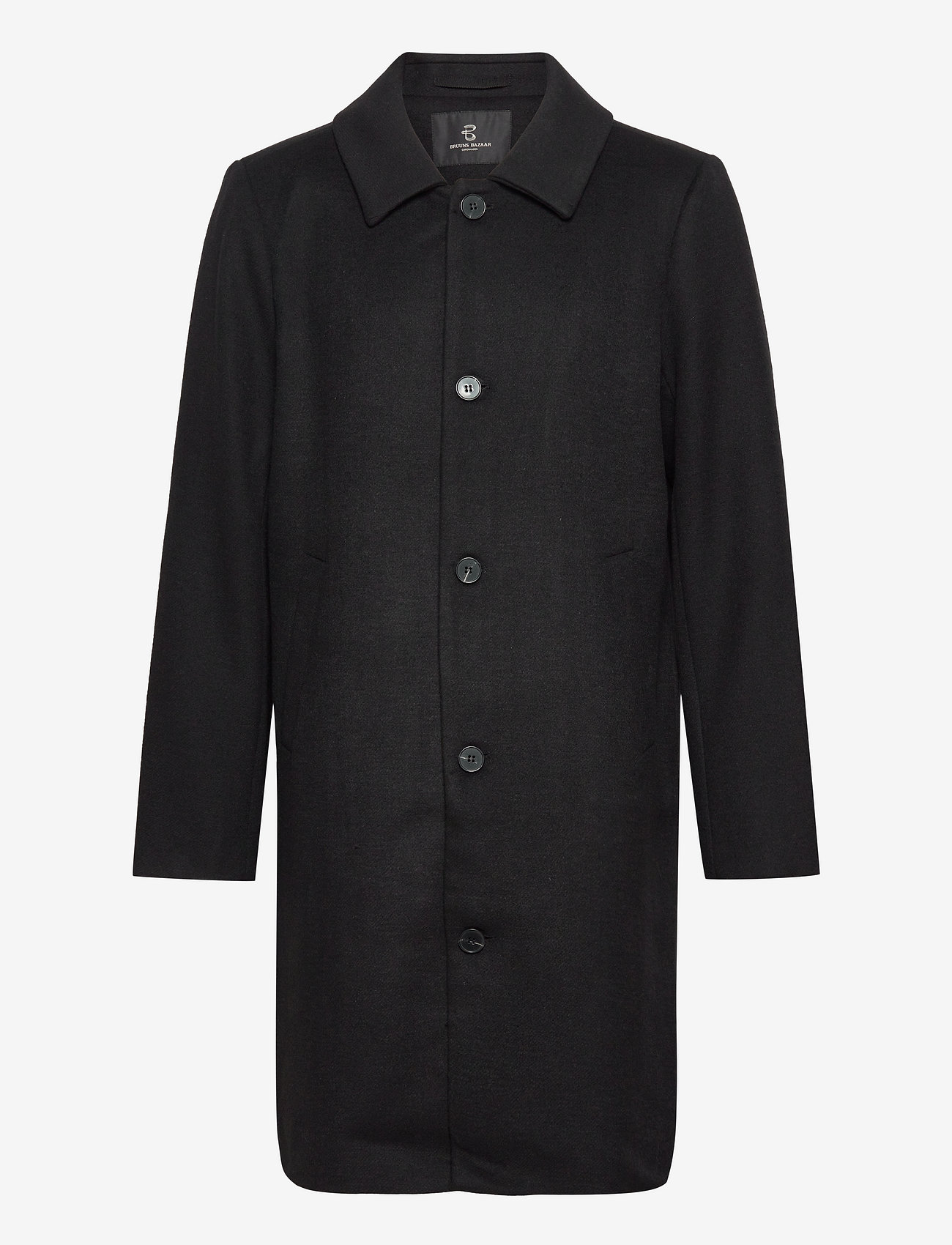 Bruuns Bazaar - Aslan Mac Coat - black2 - 1