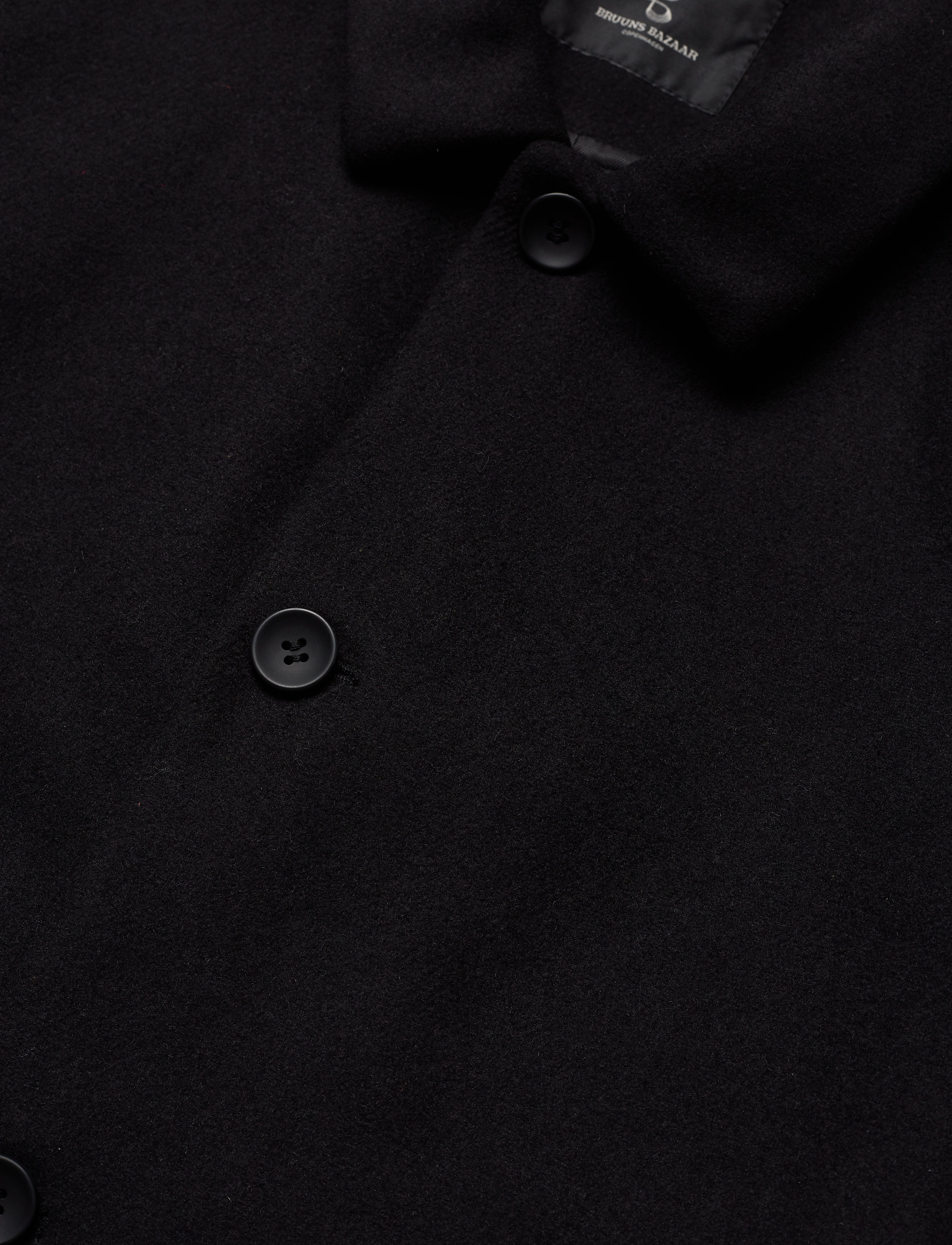 Bruuns Bazaar - Aslan Mac Coat - black - 2