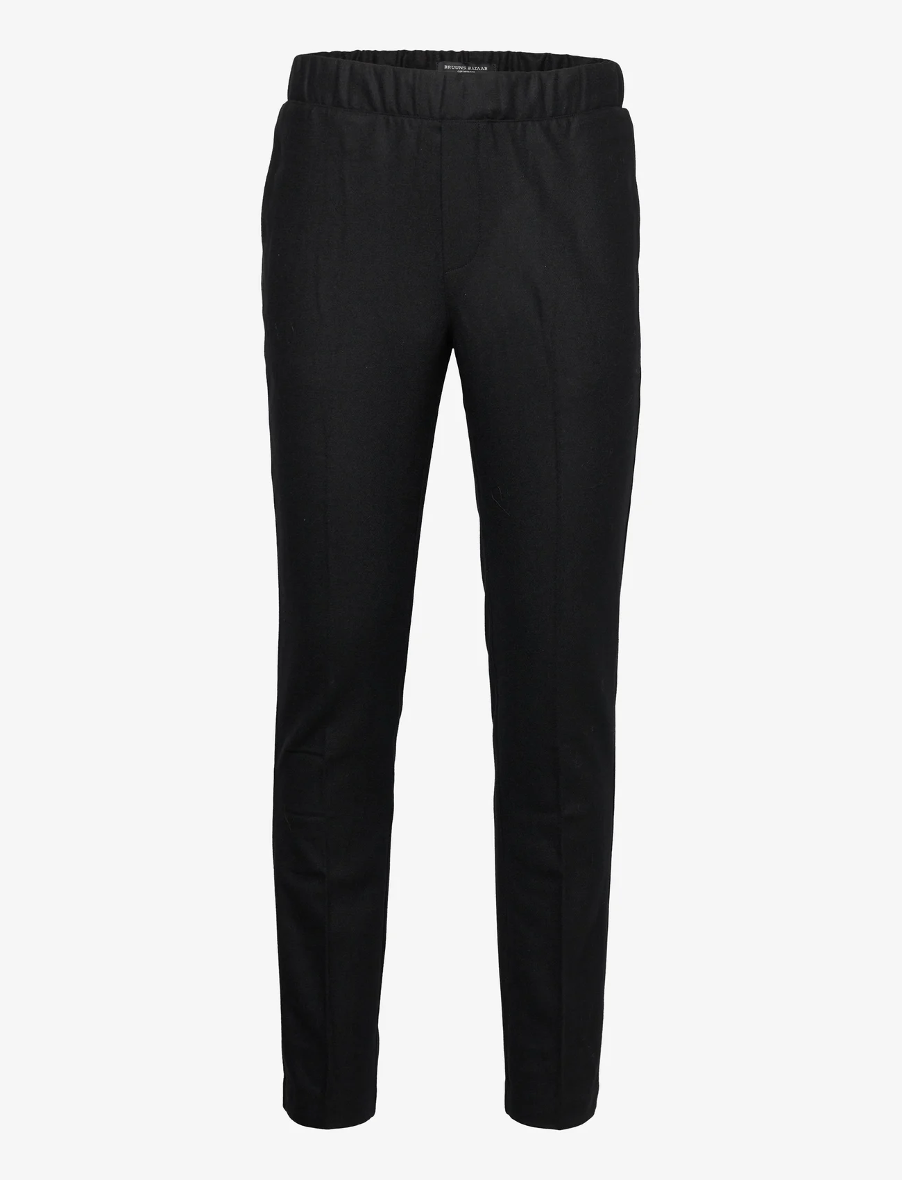 Bruuns Bazaar - Clement Clark Pants - casual trousers - black - 0