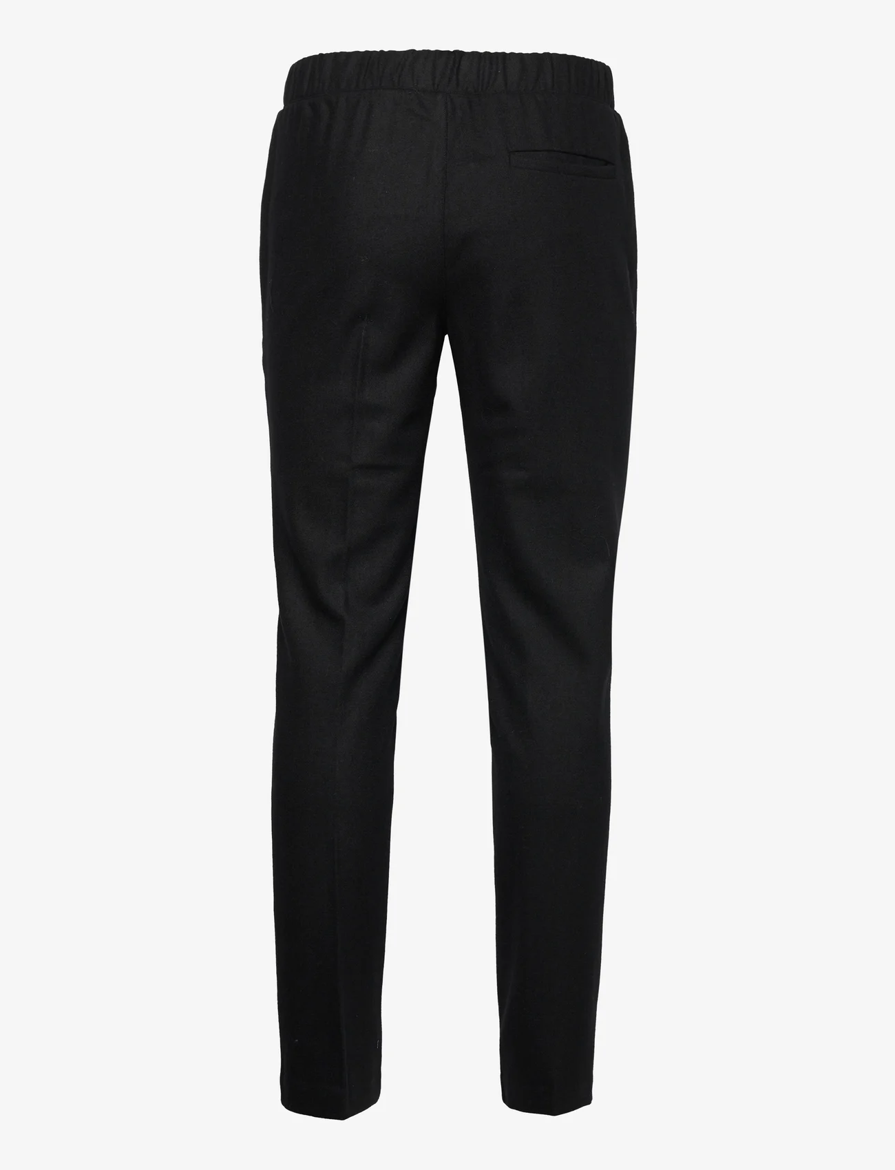 Bruuns Bazaar - Clement Clark Pants - kasdienio stiliaus kelnės - black - 1