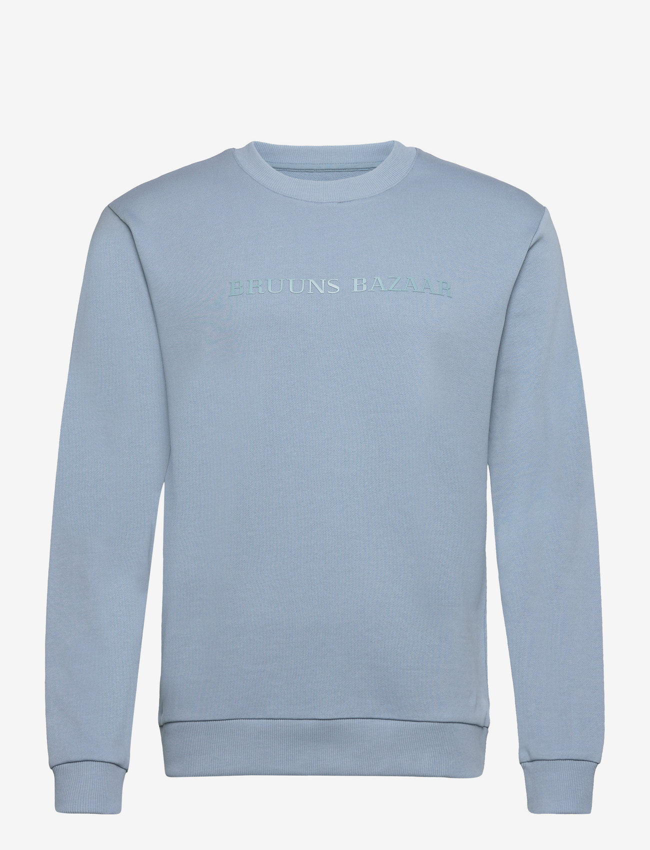 Bruuns Bazaar - BirkBB Crew Neck - ash blue - 1