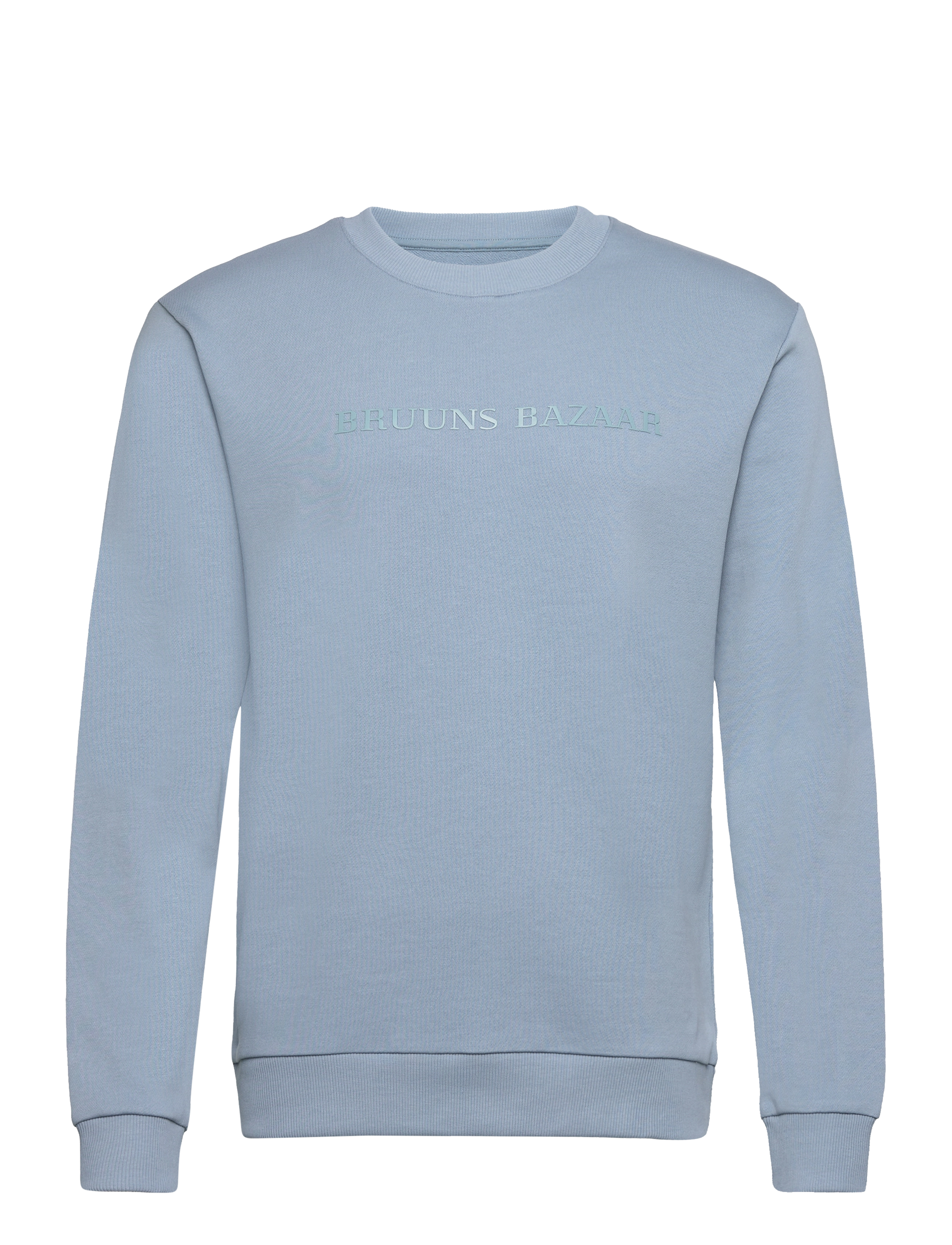 Bruuns Bazaar - BirkBB Crew Neck - ash blue - 0
