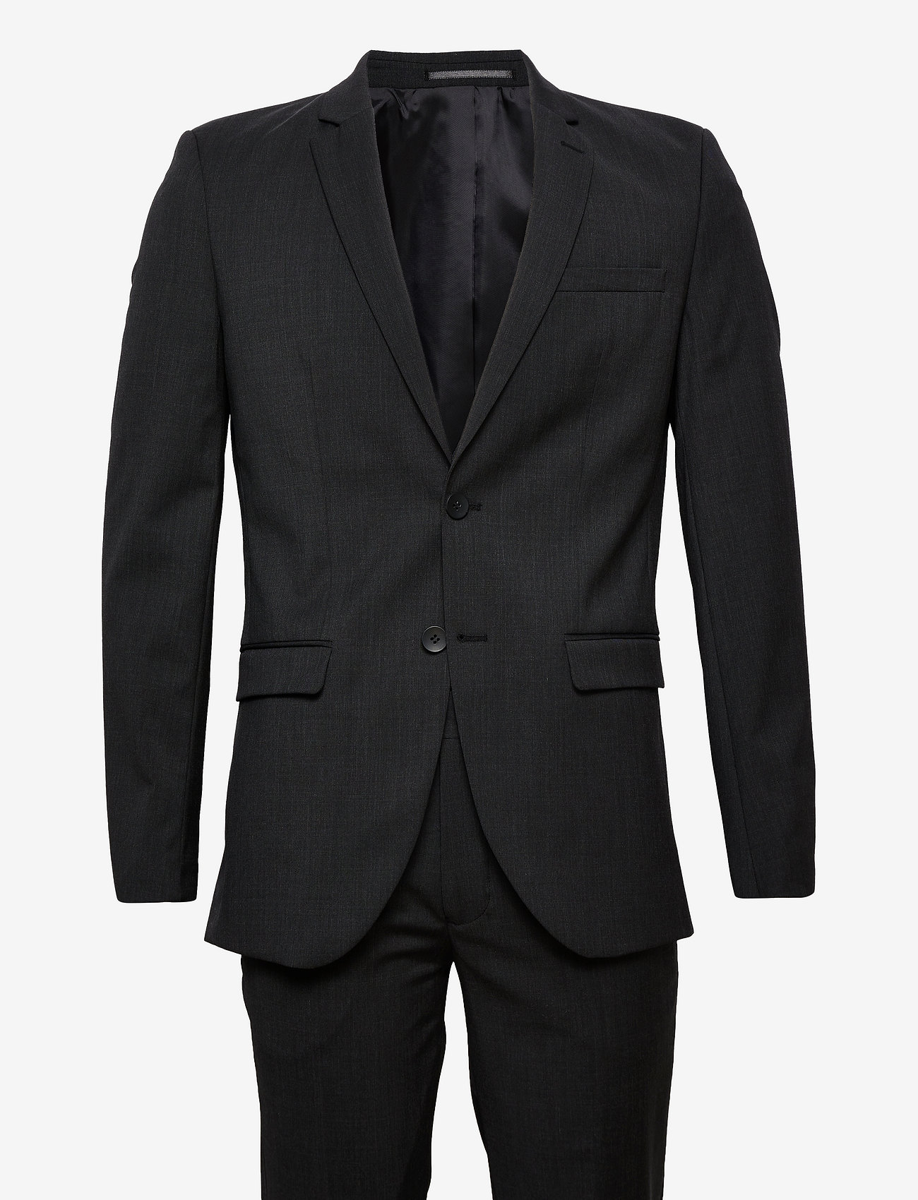 Bruuns Bazaar - Karl Suit - grey melange - 1