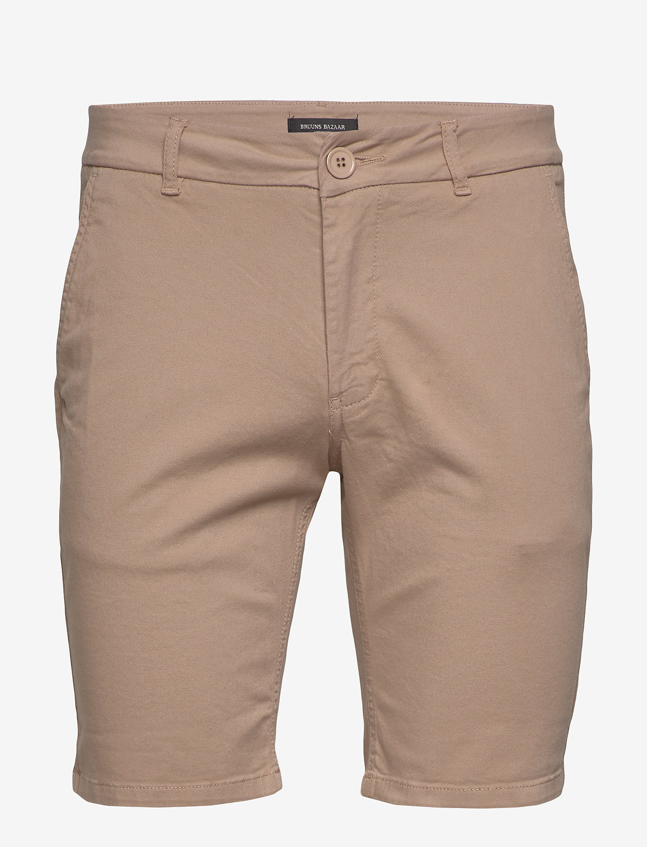 Bruuns Bazaar - Dennis Poul shorts - chinos shorts - roasted grey - 0