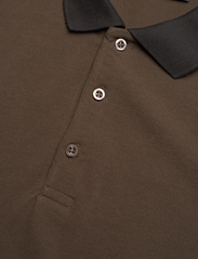 Bruuns Bazaar - Raul Gonzales polo shirt - laveste priser - demitasse/black - 2