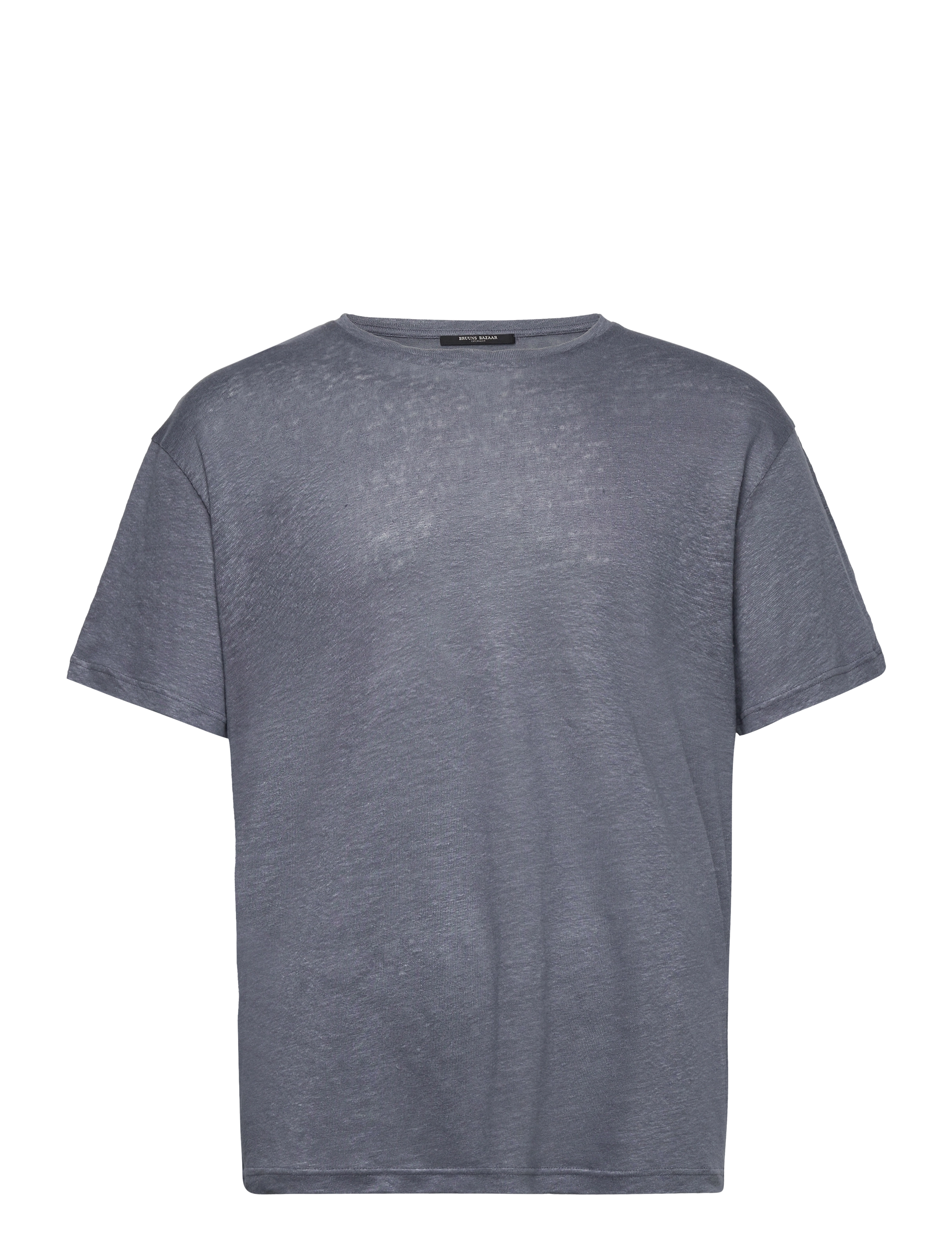 Linen O-neck tee - FLINT