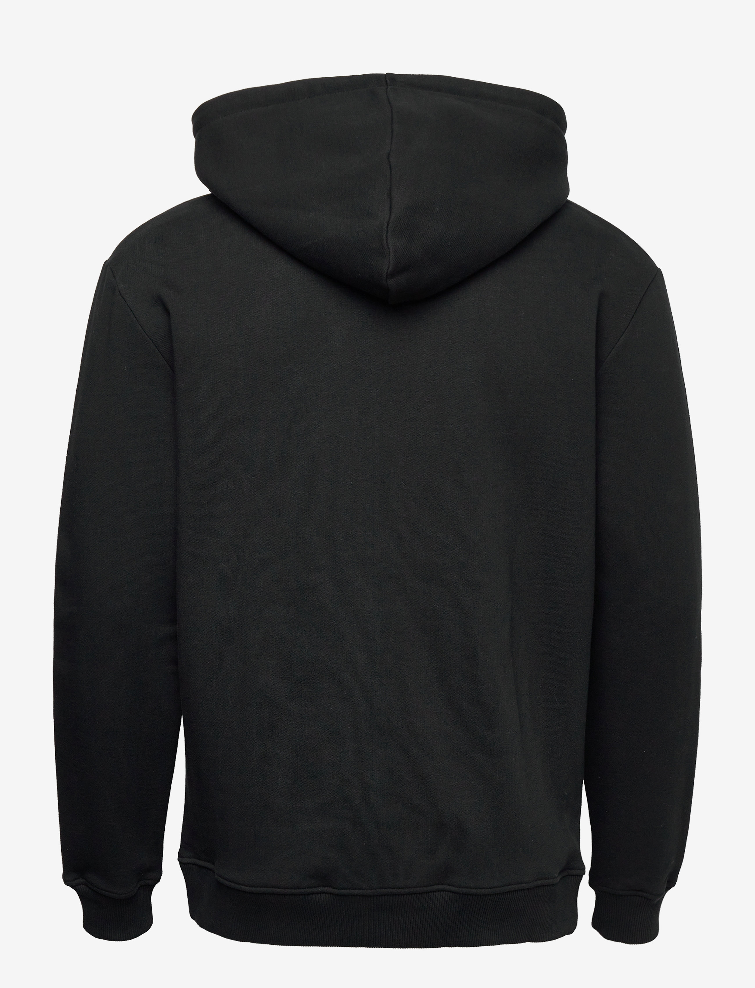 Bruuns Bazaar - Paul Aaron hidden zip hoodie sweat - black - 3