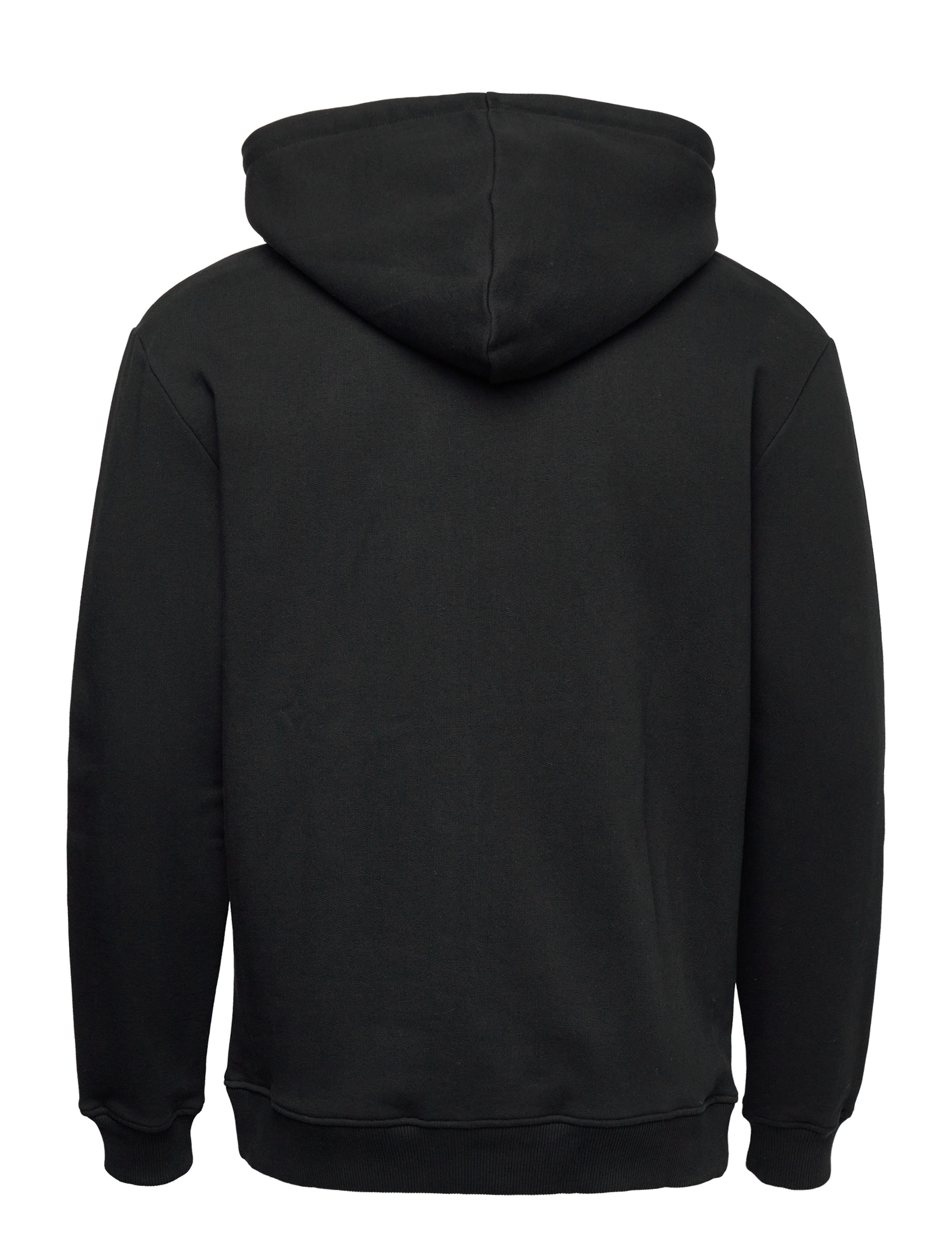 Bruuns Bazaar - Paul Aaron hidden zip hoodie sweat - black - 2