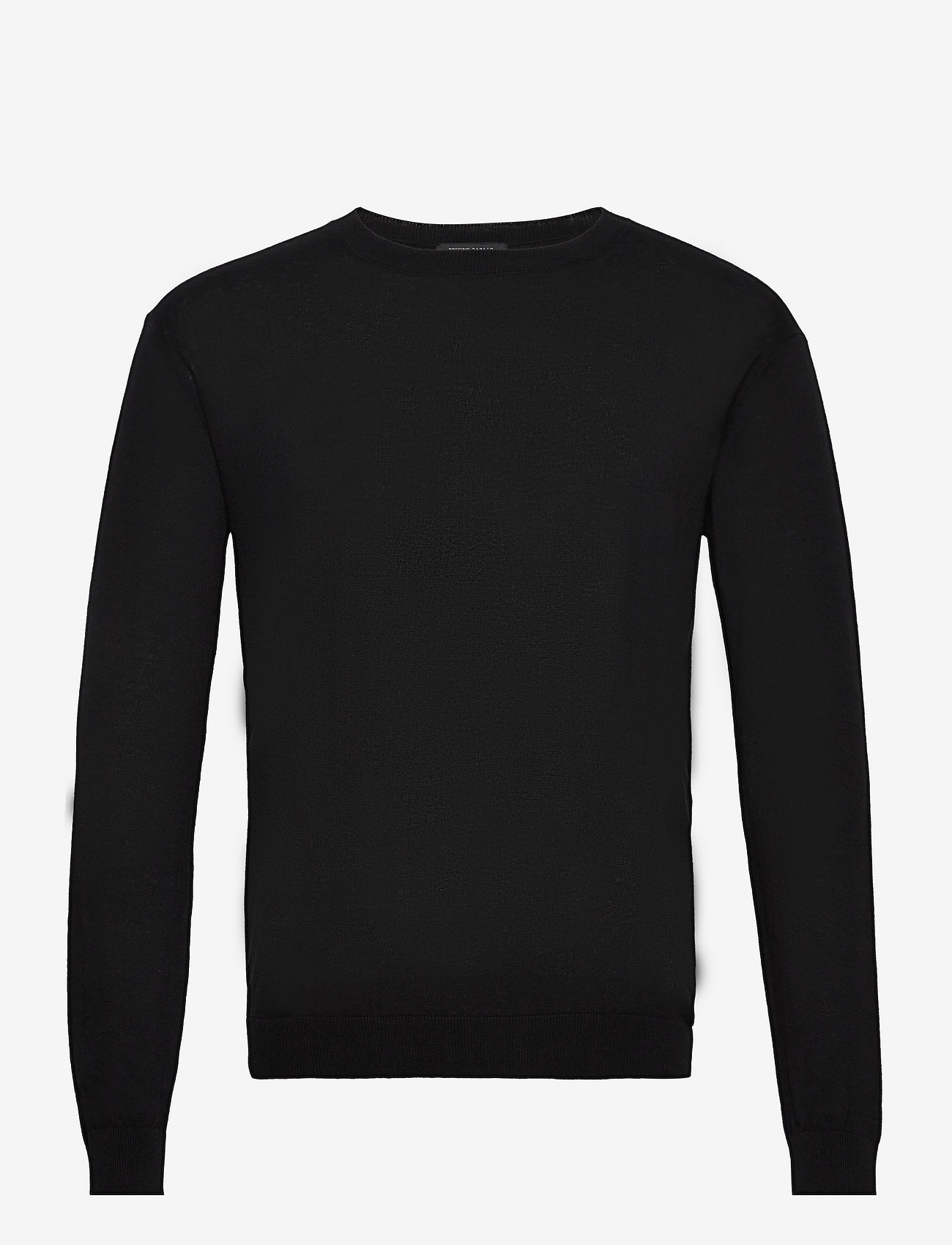 Bruuns Bazaar - Gerhard o-neck LS - black - 1