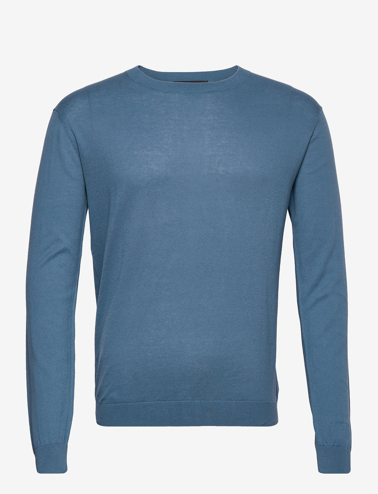 Bruuns Bazaar - Gerhard o-neck LS - flint - 1