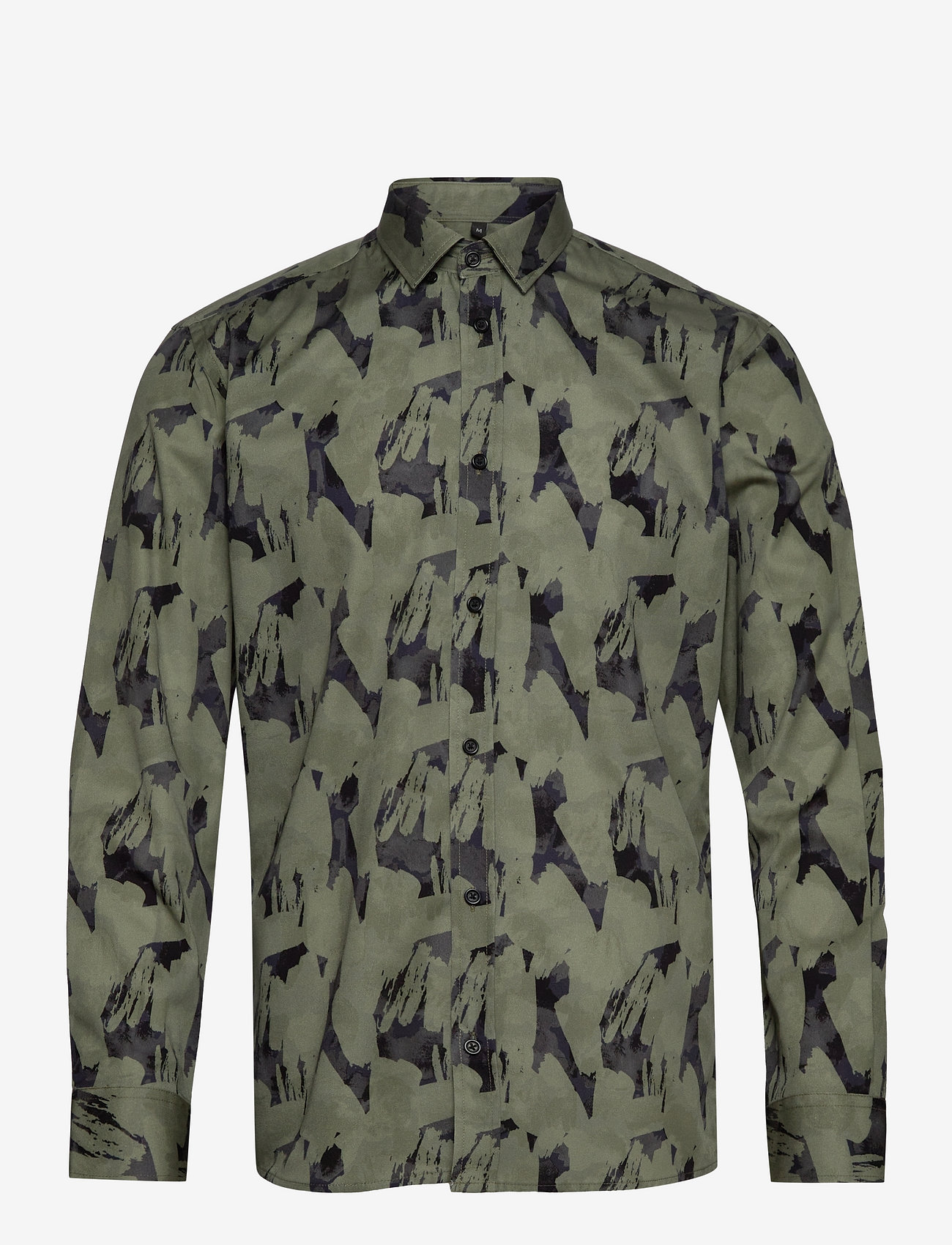 Bruuns Bazaar - Dublin Norman shirt - dried herb aop - 1