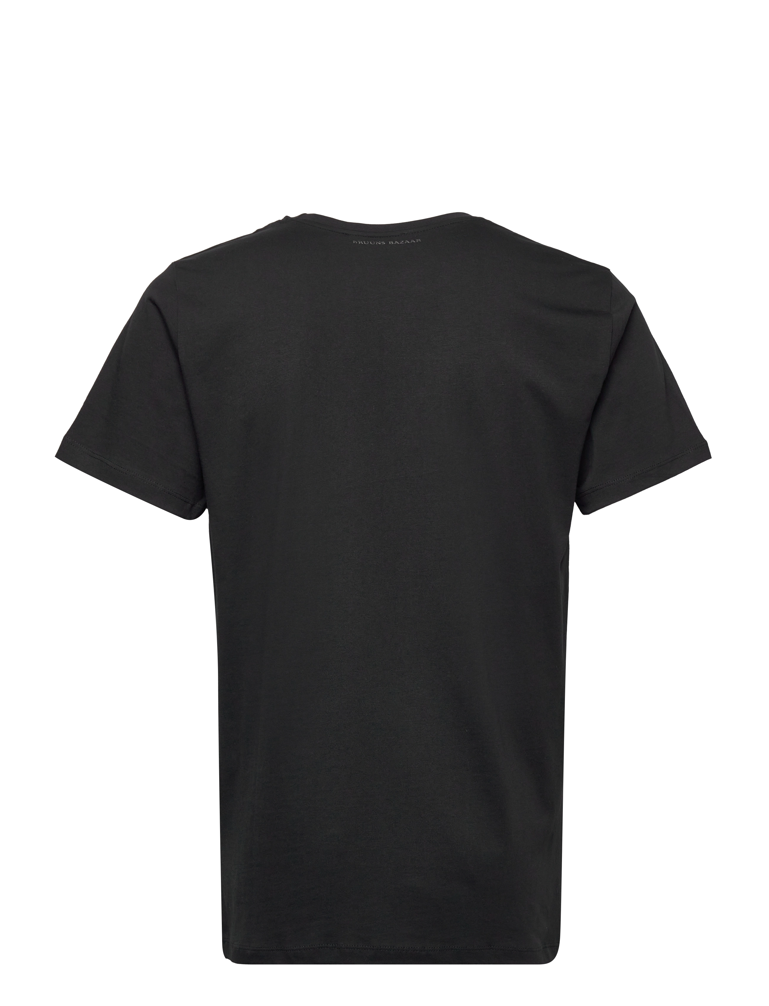 Bruuns Bazaar - Gustav Logo Tee - black - 2