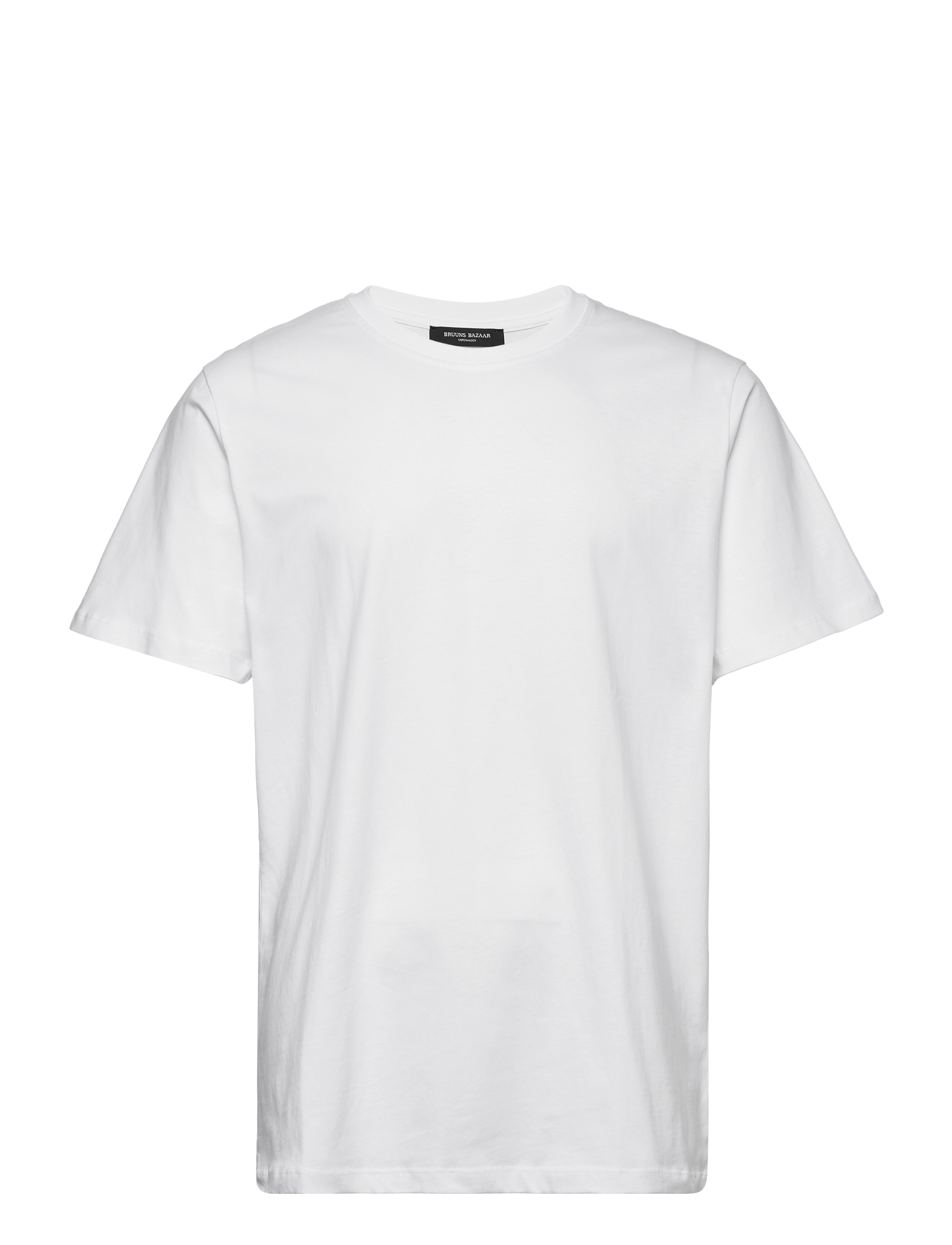 Bruuns Bazaar - Gustav Logo Tee - white - 0