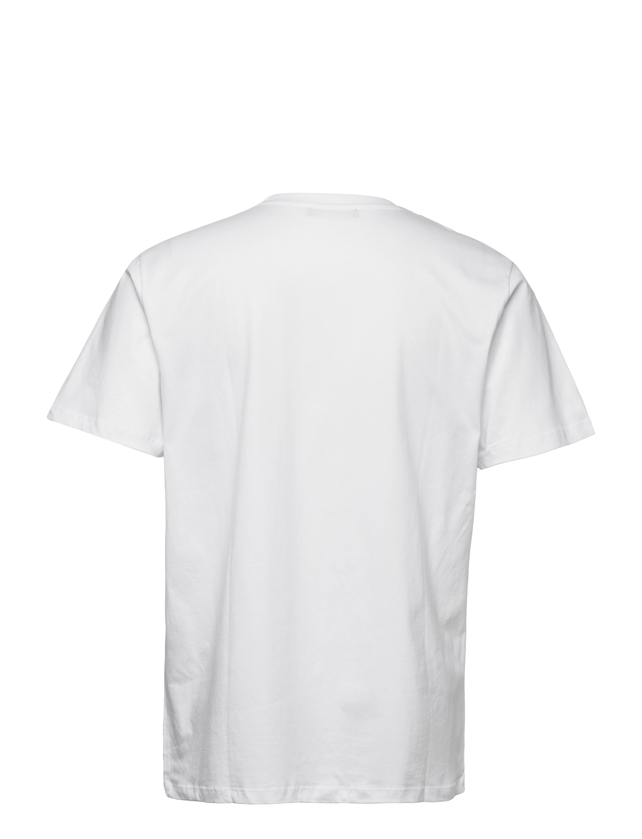 Bruuns Bazaar - Gustav Logo Tee - white - 2