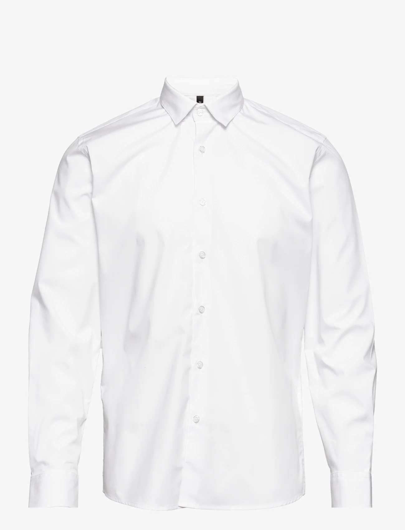 Bruuns Bazaar - VicBBEssense shirt, Easy Care - tavalised t-särgid - white - 0