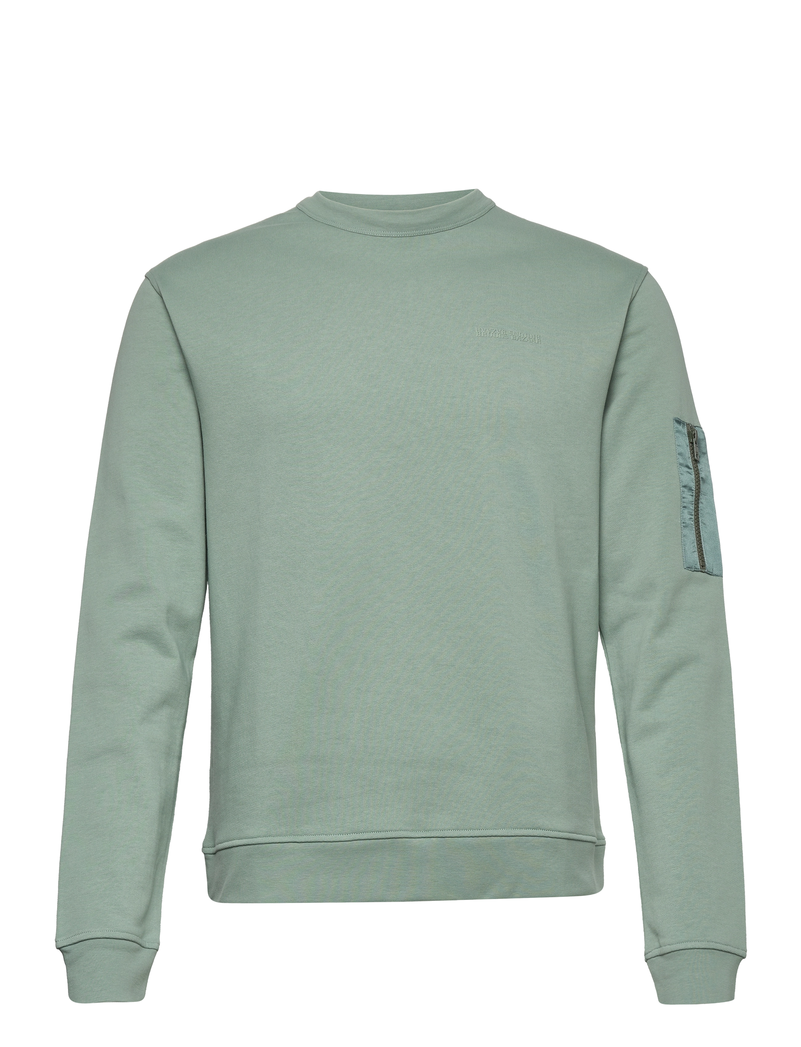 Bruuns Bazaar - Sly Parol sweat - dusty green - 0