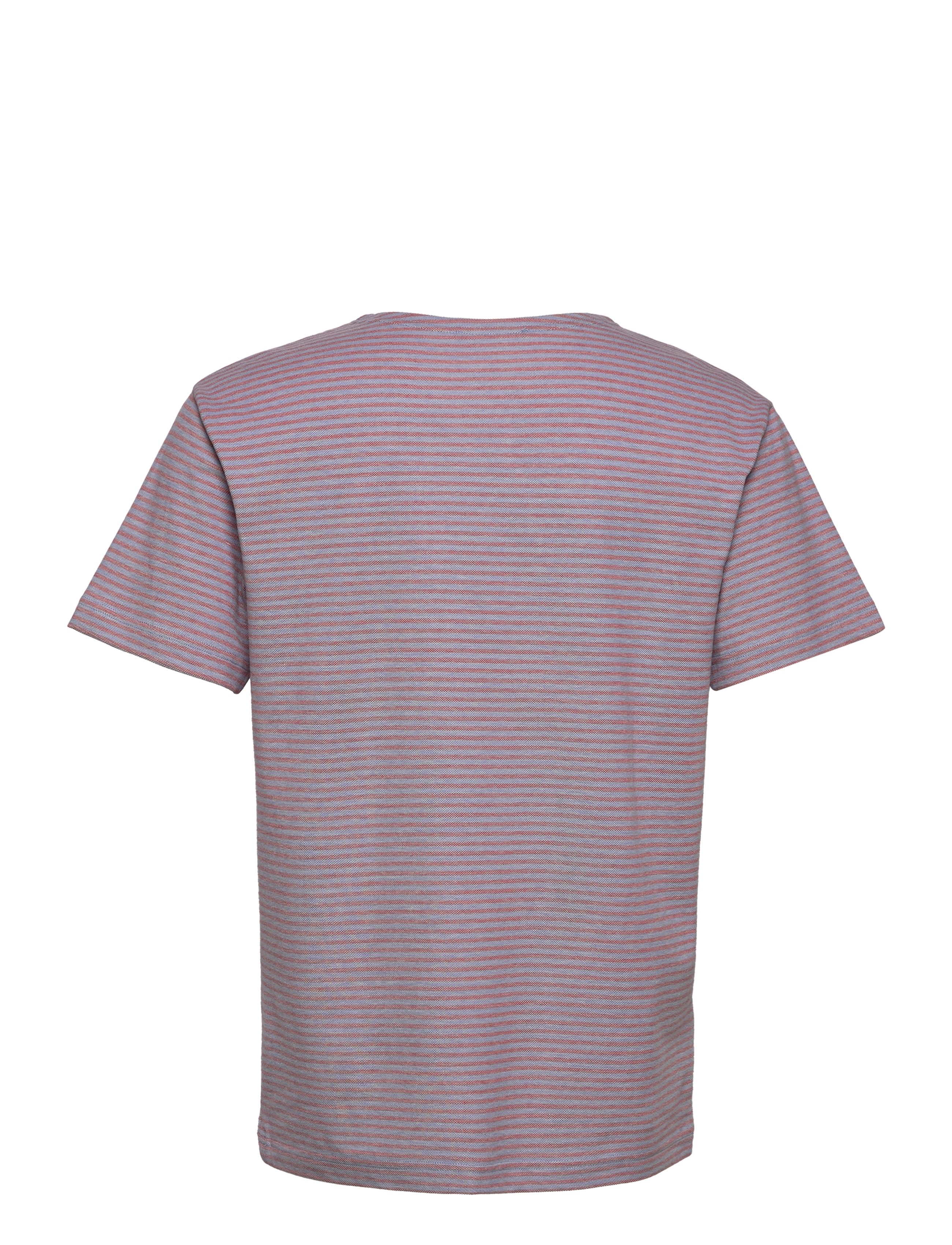 Bruuns Bazaar - Pete stribed t-shirt, pique - serenity - 2