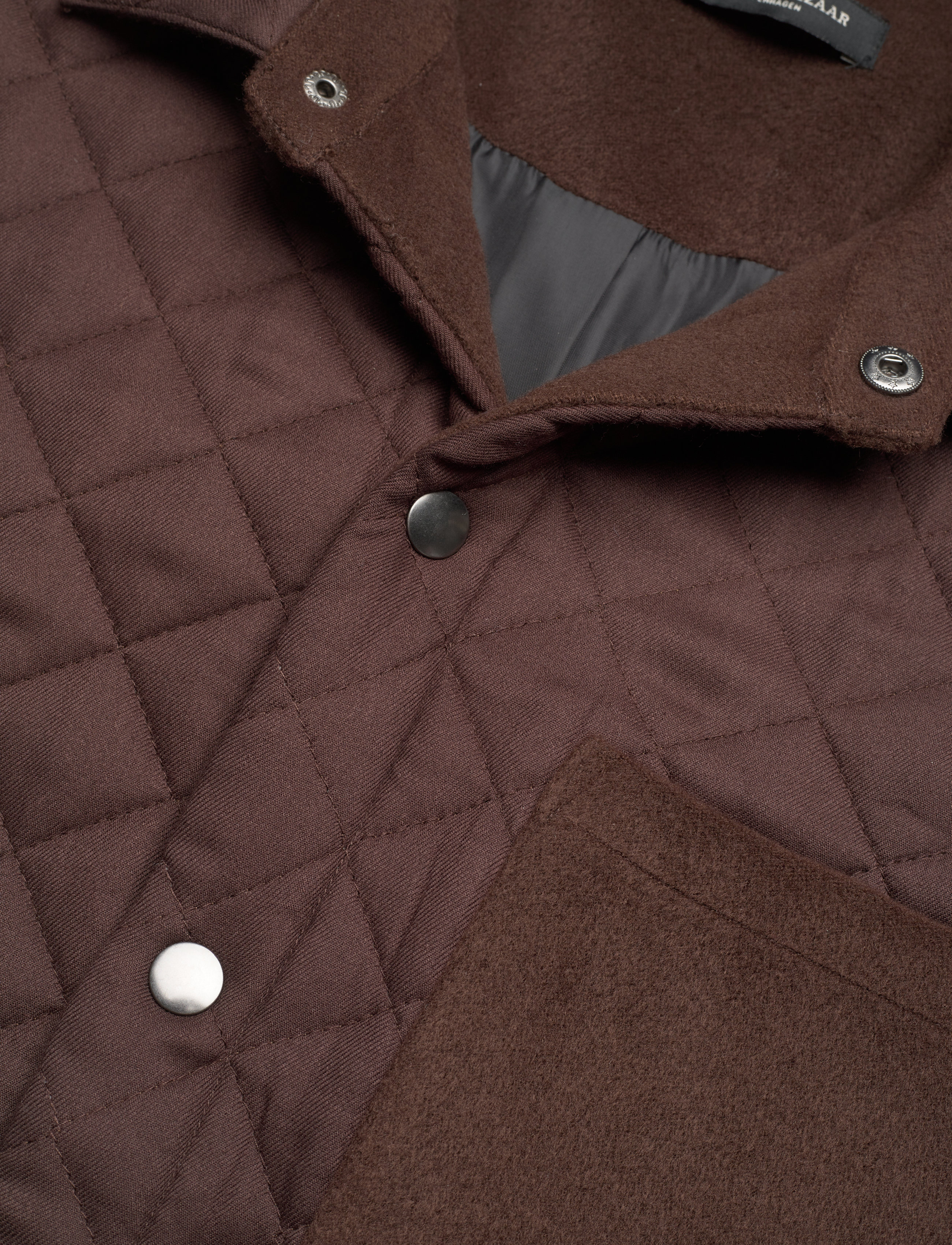 Bruuns Bazaar - Quilt Elmo jacket - demitasse - 2