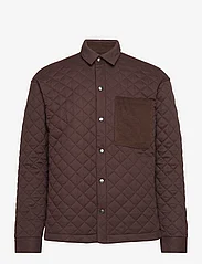 Bruuns Bazaar - Quilt Elmo jacket - vårjakker - demitasse - 0
