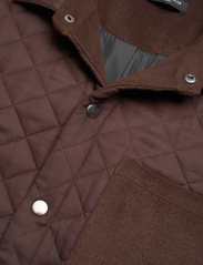 Bruuns Bazaar - Quilt Elmo jacket - vårjakker - demitasse - 2